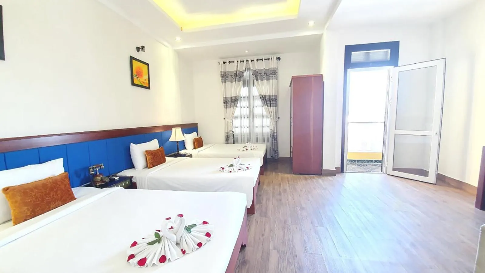 Bed in Hoi An Hai Au Boutique Hotel