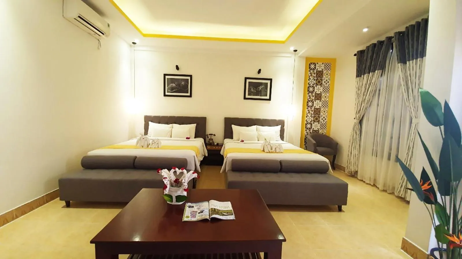 Photo of the whole room, Bed in Hoi An Hai Au Boutique Hotel