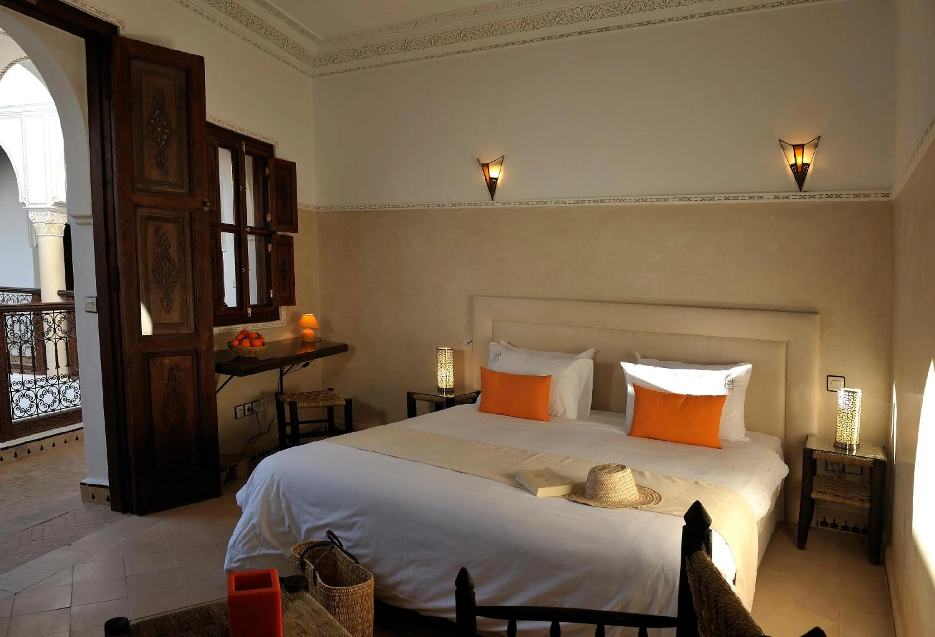 Photo of the whole room, Bed in Riad Le Jardin d'Abdou