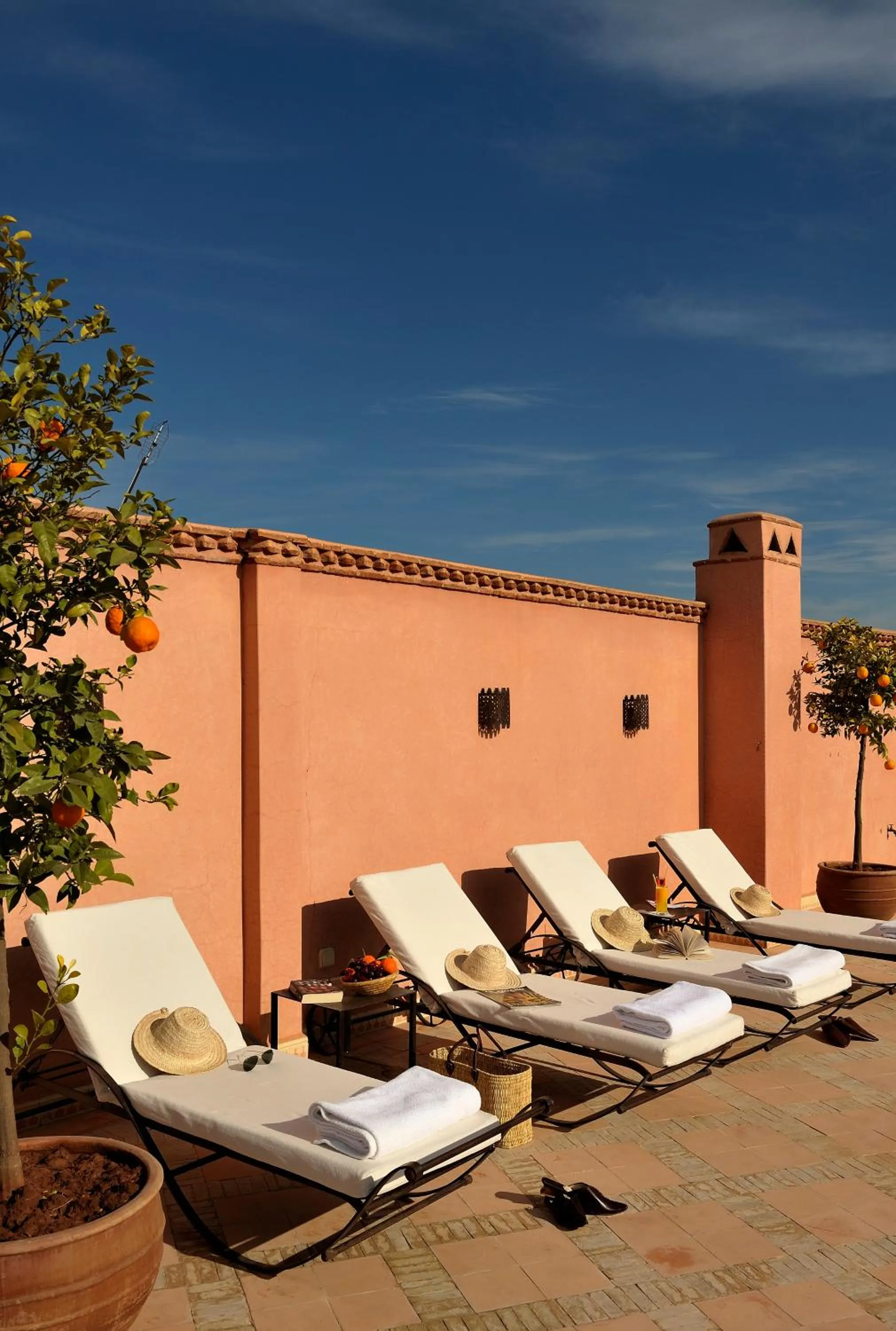 Solarium in Riad Le Jardin d'Abdou