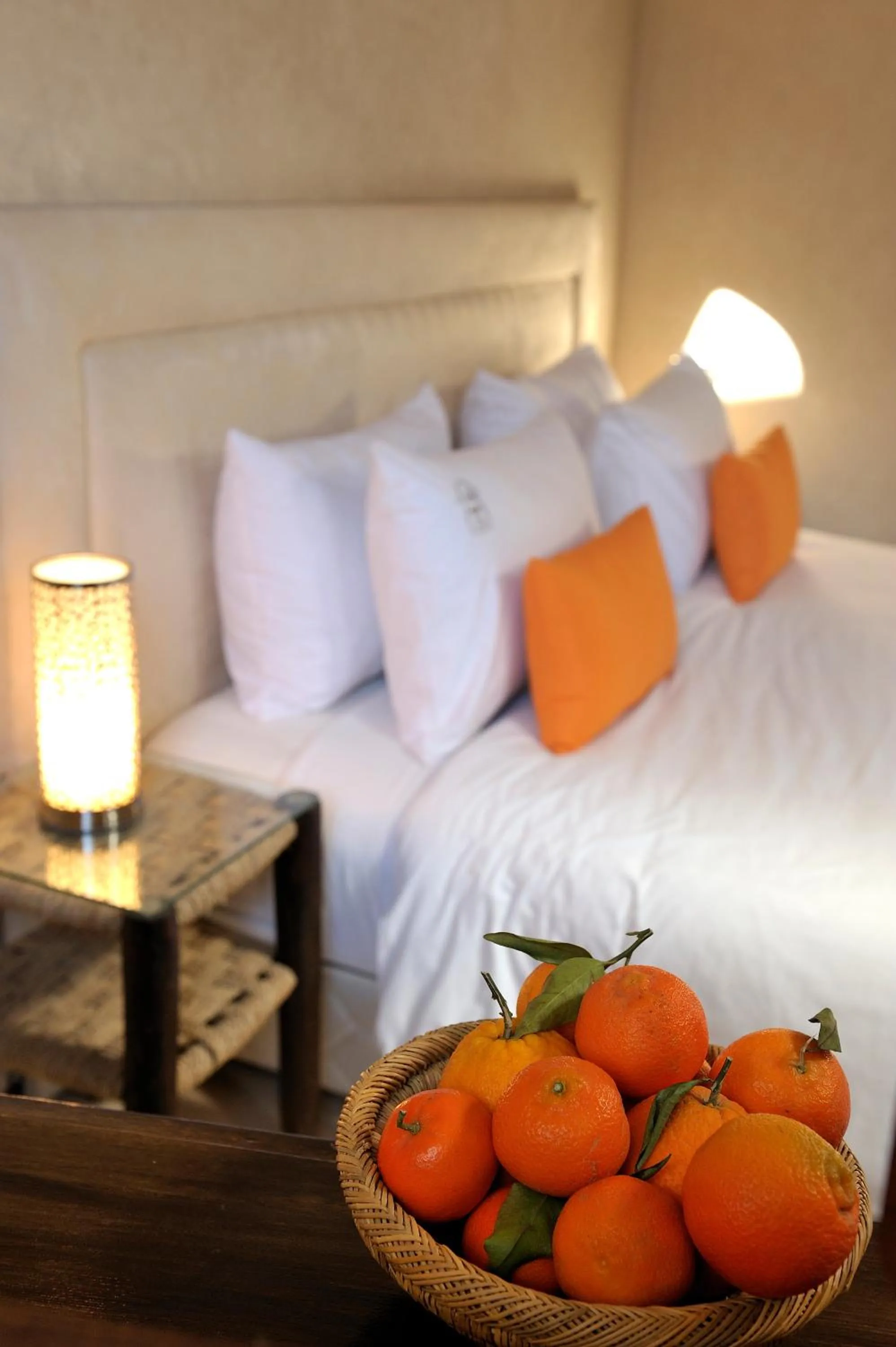 Bed in Riad Le Jardin d'Abdou