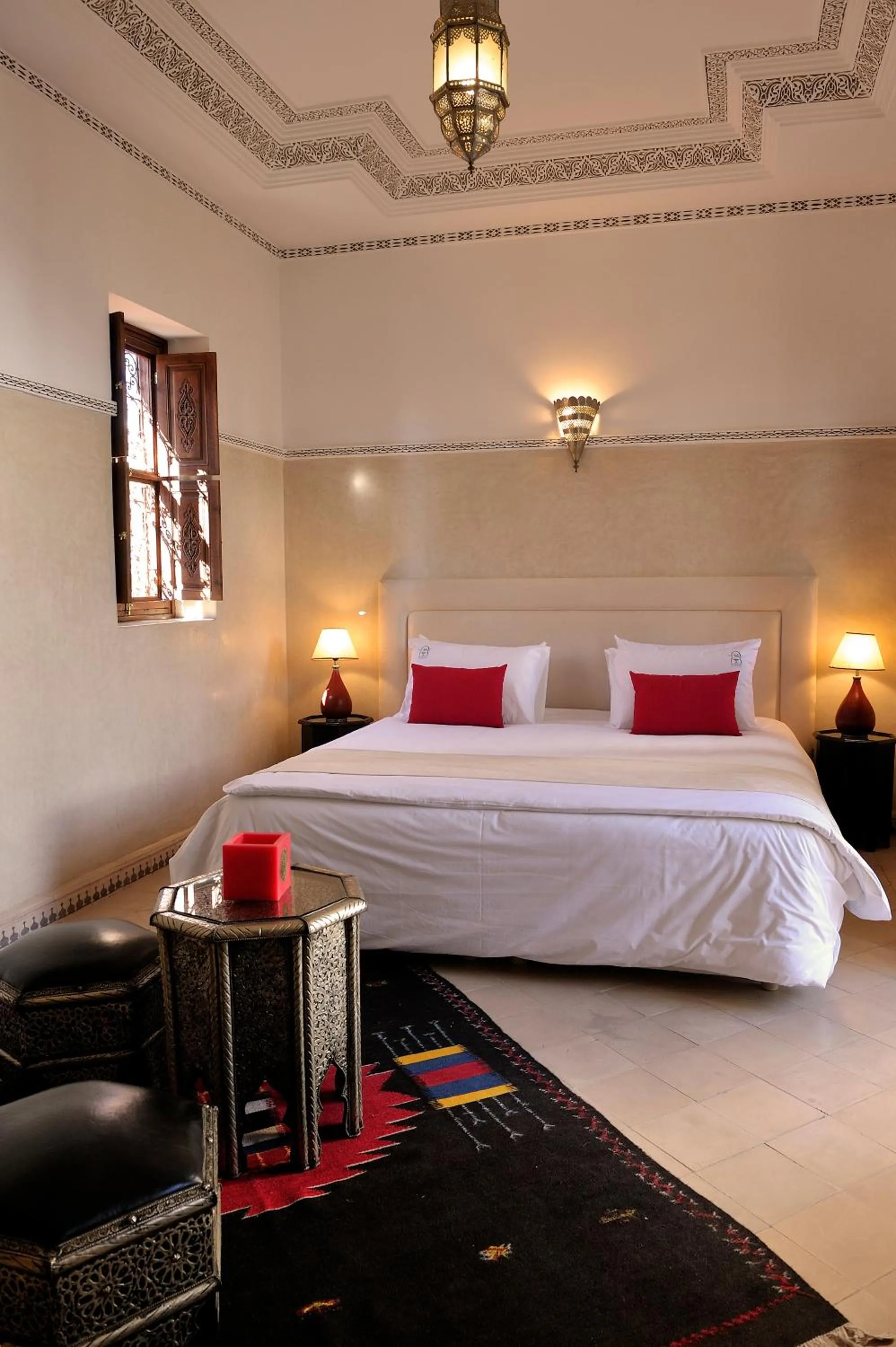 Photo of the whole room, Bed in Riad Le Jardin d'Abdou