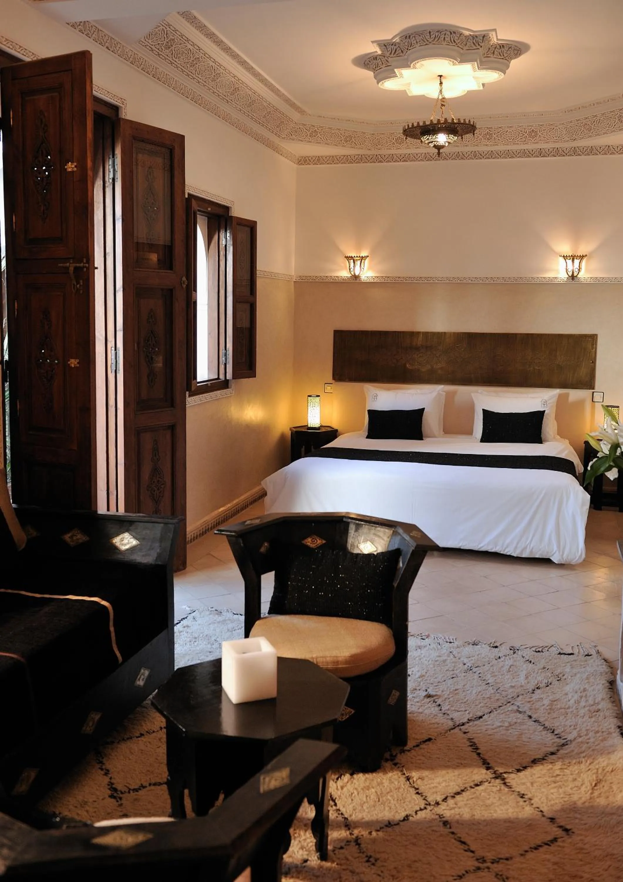 Photo of the whole room, Bed in Riad Le Jardin d'Abdou