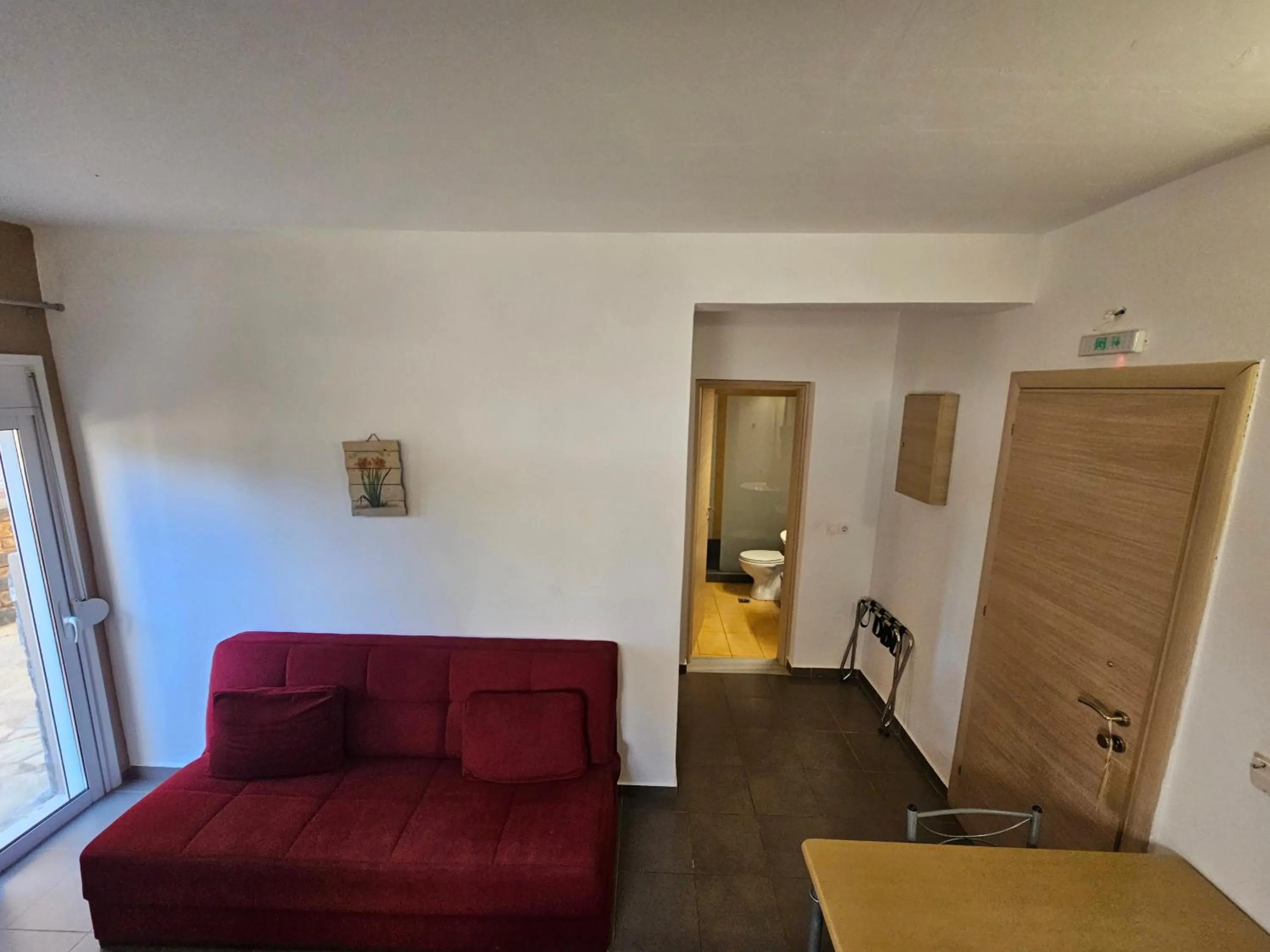 Seating area in Elounda Sunrise Apartments