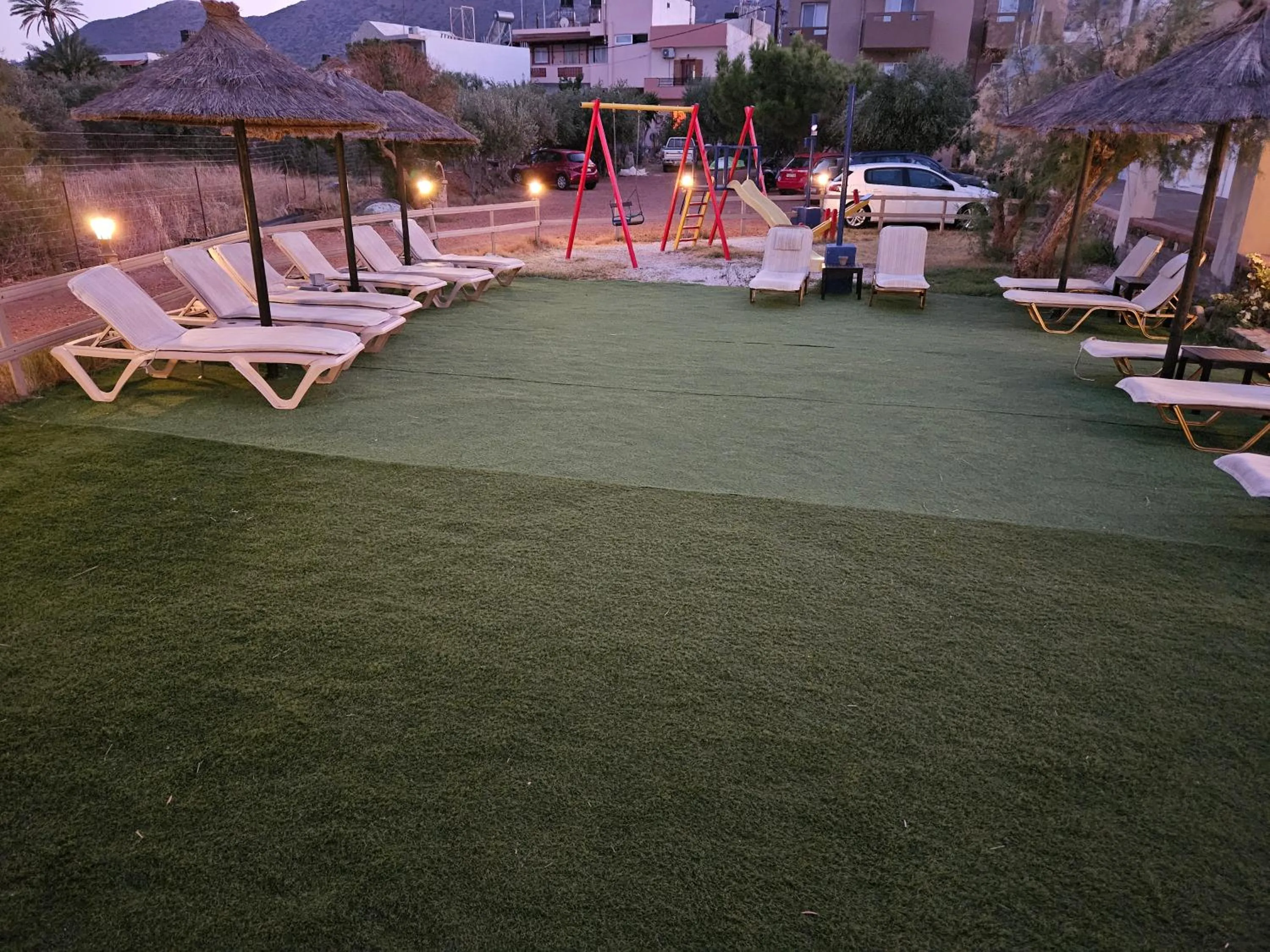 Garden in Elounda Sunrise Apartments