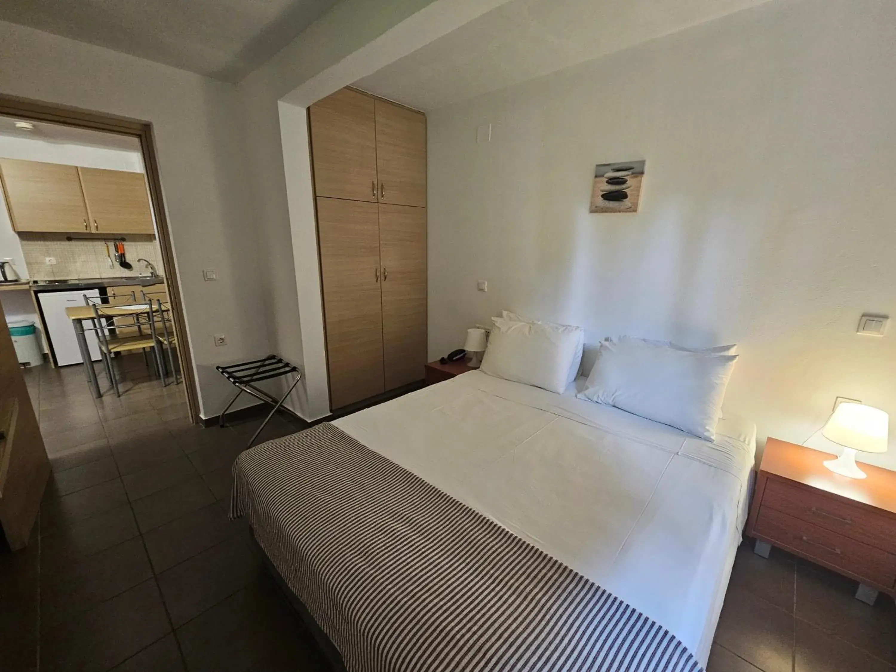 Bed in Elounda Sunrise Apartments Bed in Elounda Sunrise Apartments