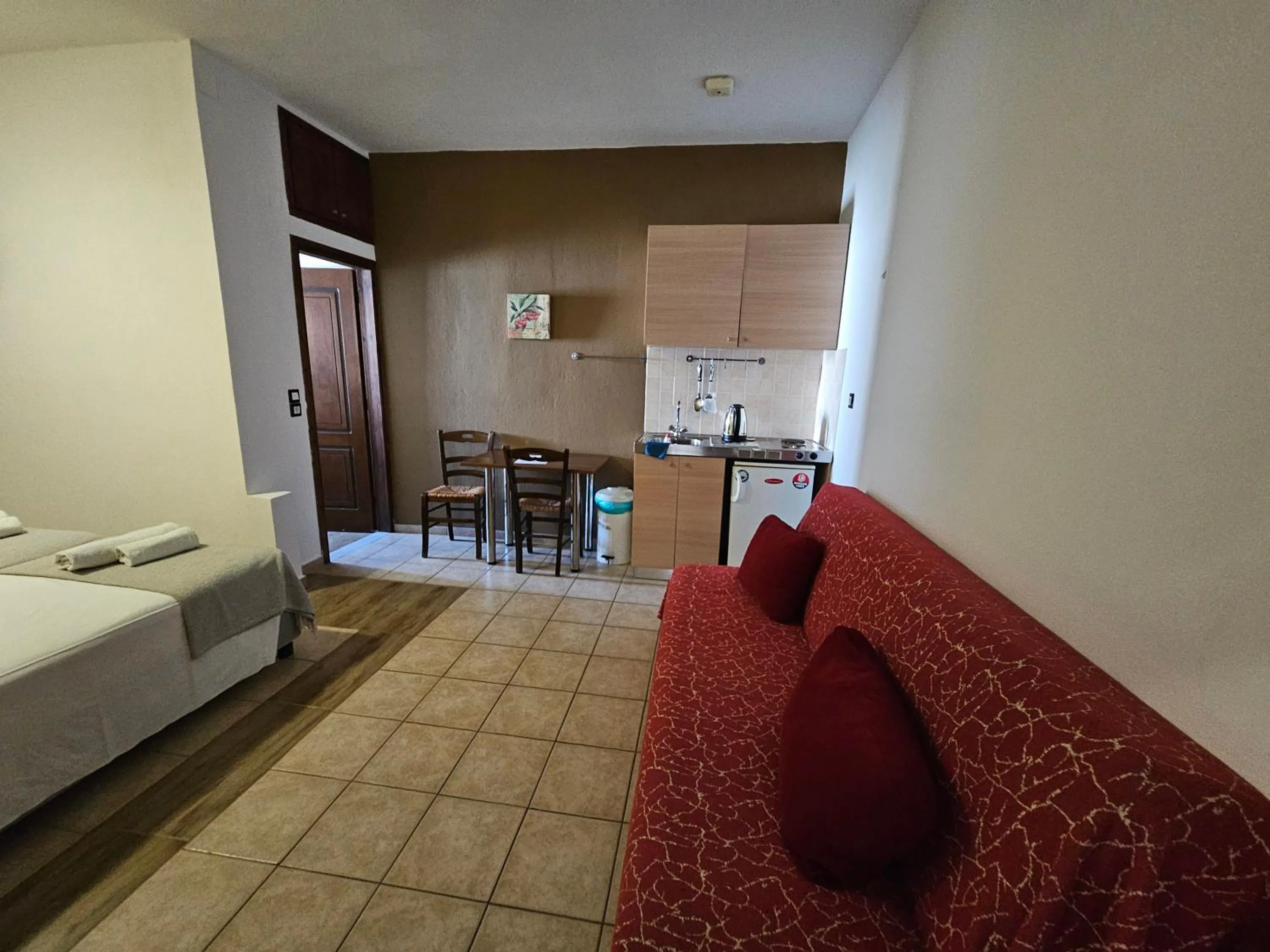 Kitchen or kitchenette in Elounda Sunrise Apartments