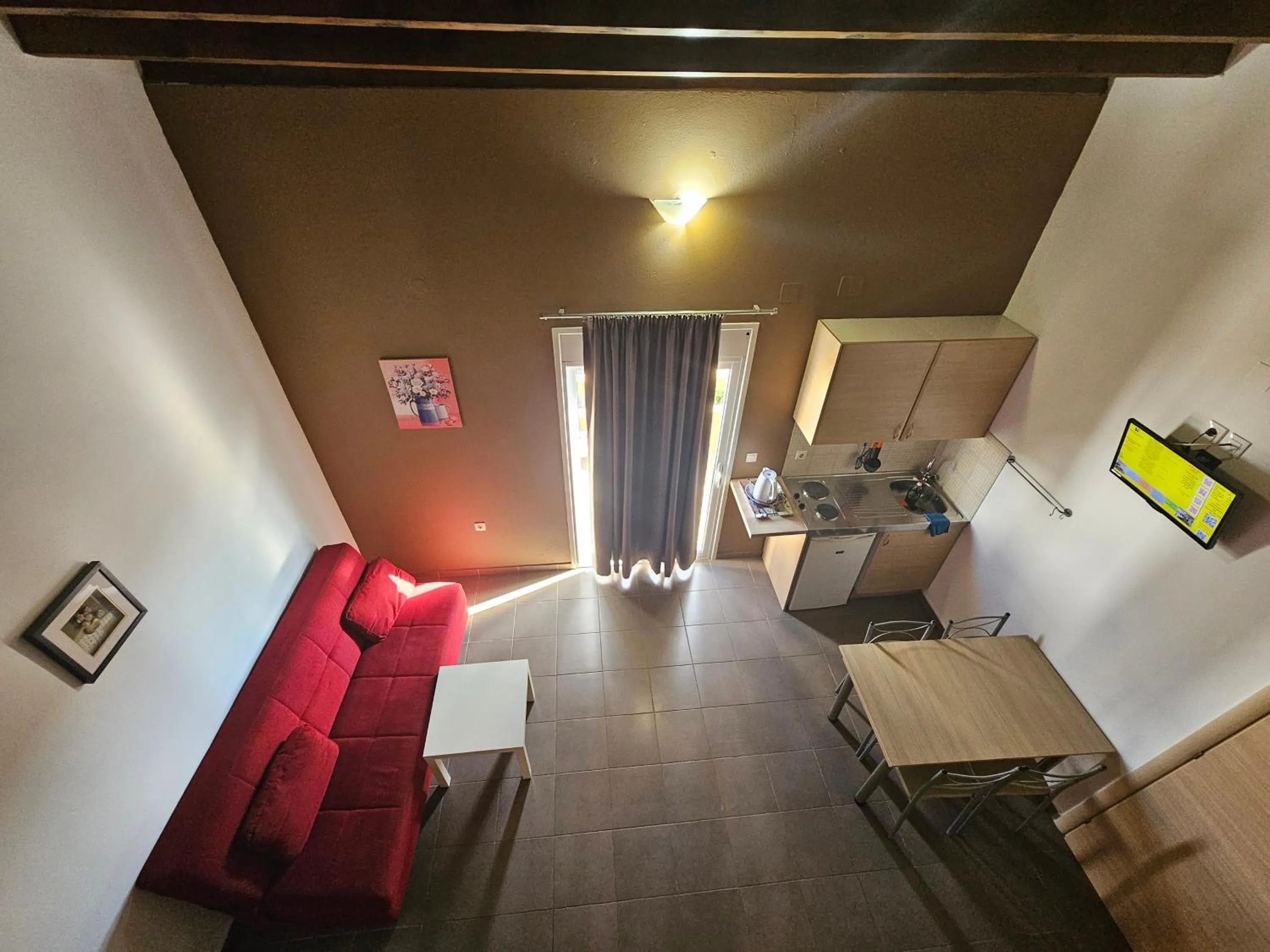 Kitchen or kitchenette in Elounda Sunrise Apartments