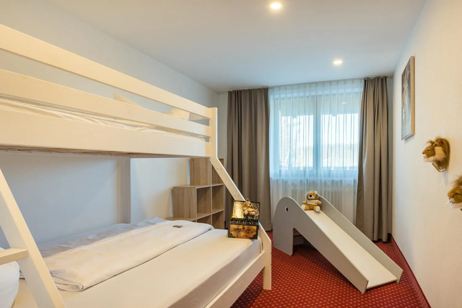 Bed in Familienhotel Löwen