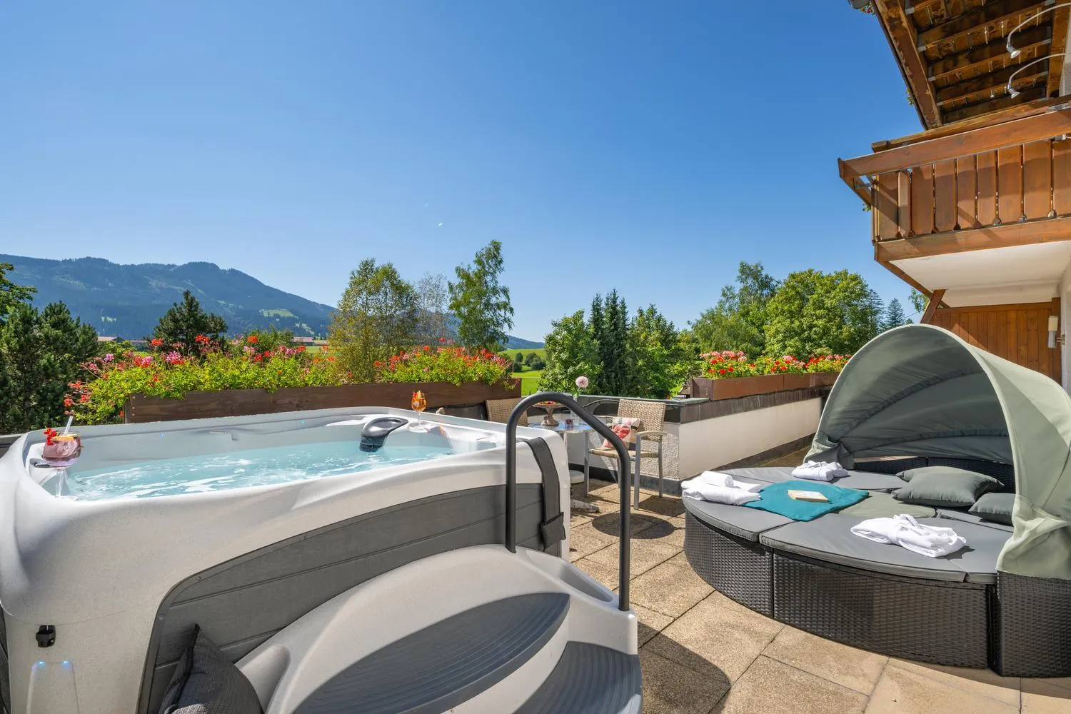 Spa and wellness centre/facilities in Familienhotel Löwen