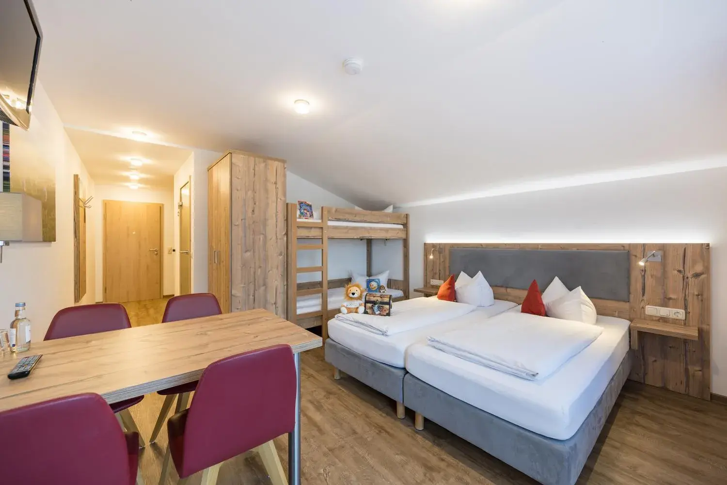 Family Room with Mountain View in Familienhotel Löwen Family Room with Mountain View in Familienhotel Löwen