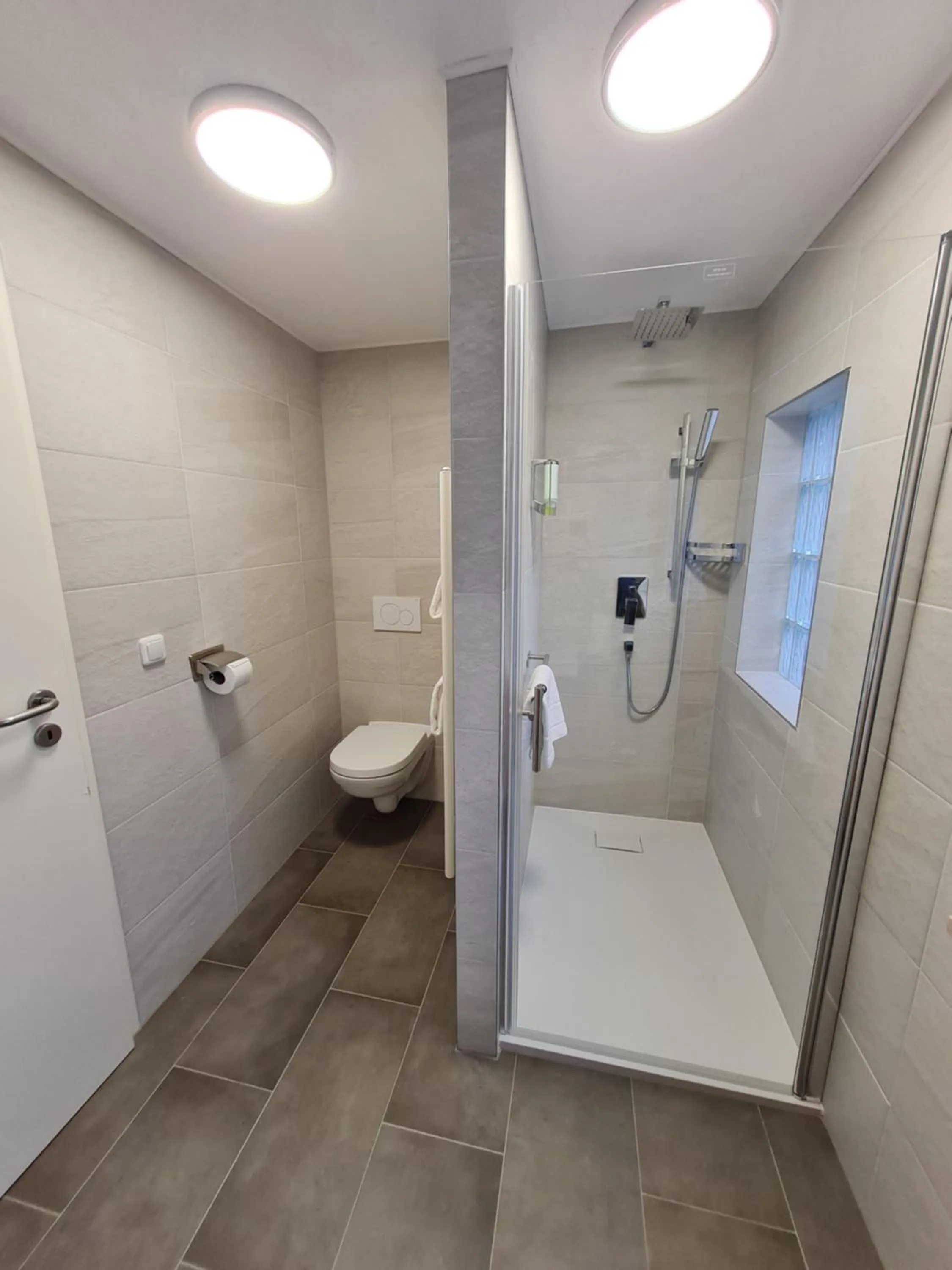 Bathroom in Familienhotel Löwen