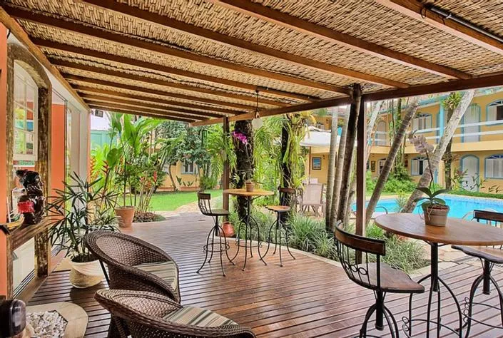 Patio in Pousada Villaggio