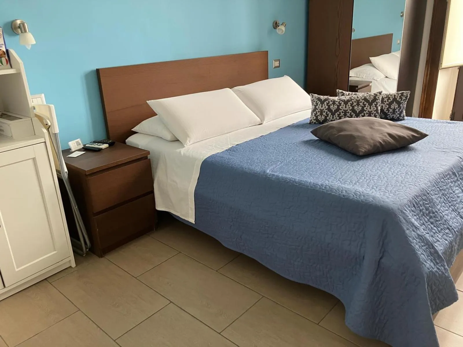 Bedroom in Jonio B&B