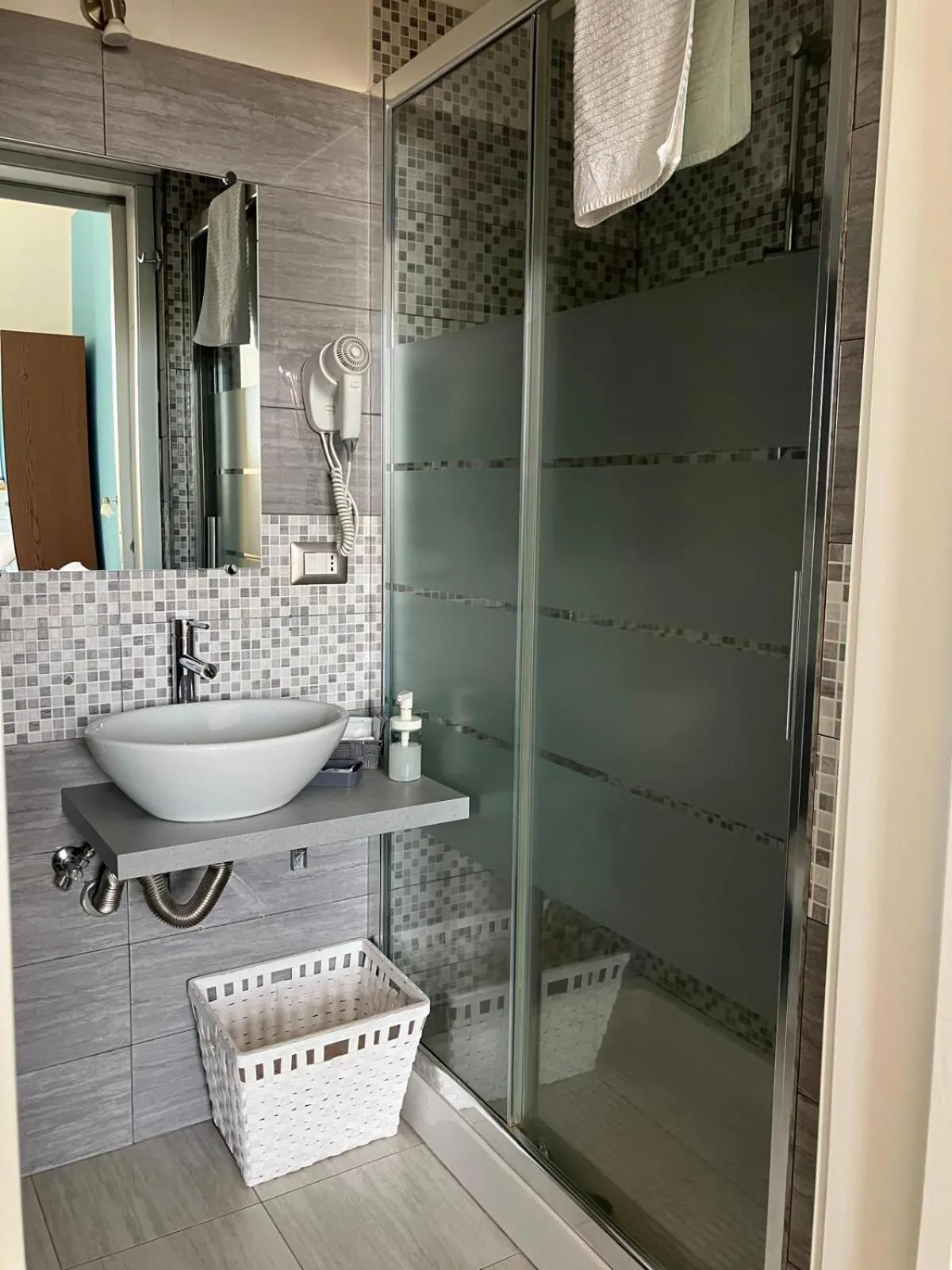 Bathroom in Jonio B&B