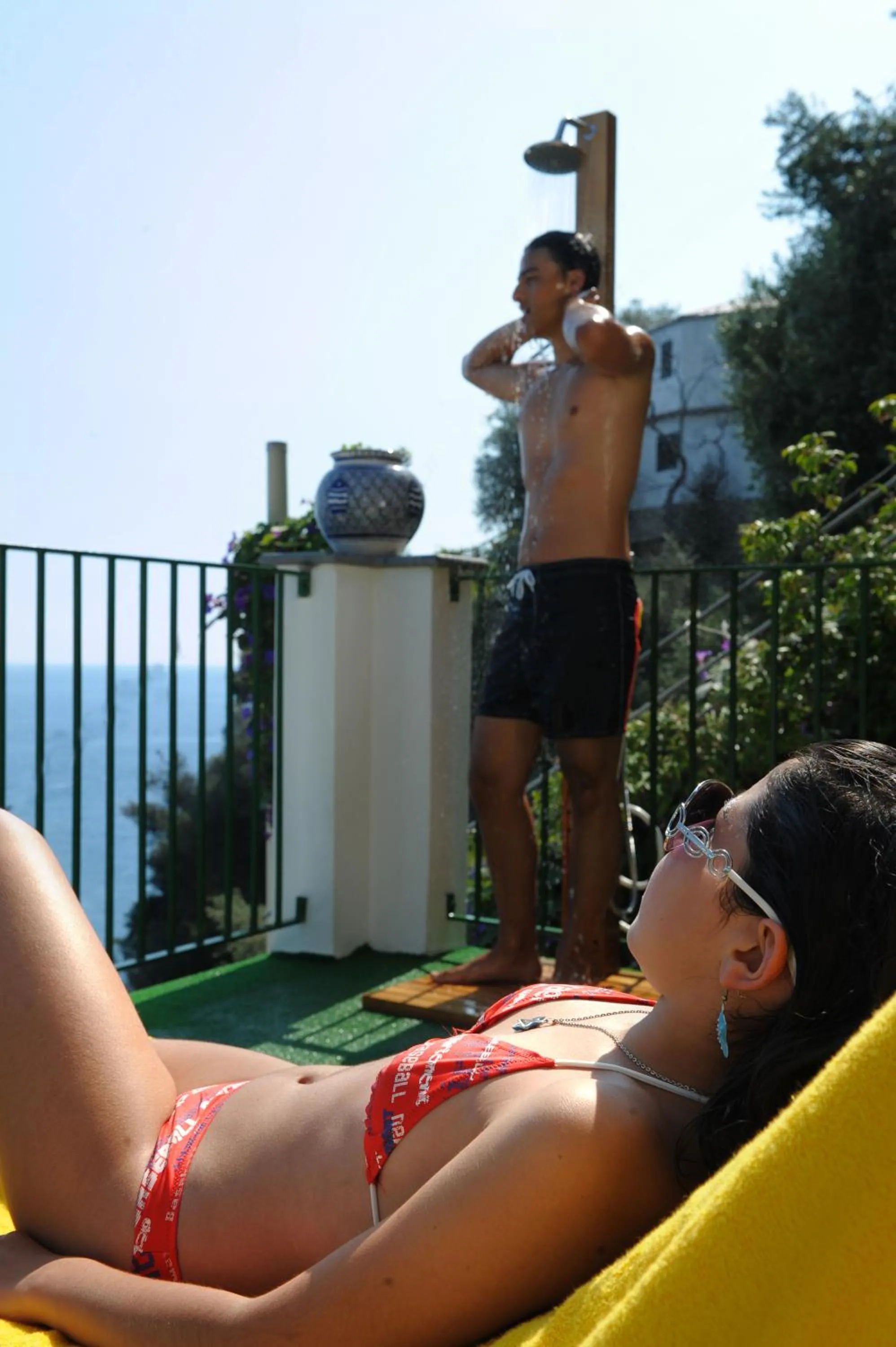 Solarium in Hotel Villa Maria Pia