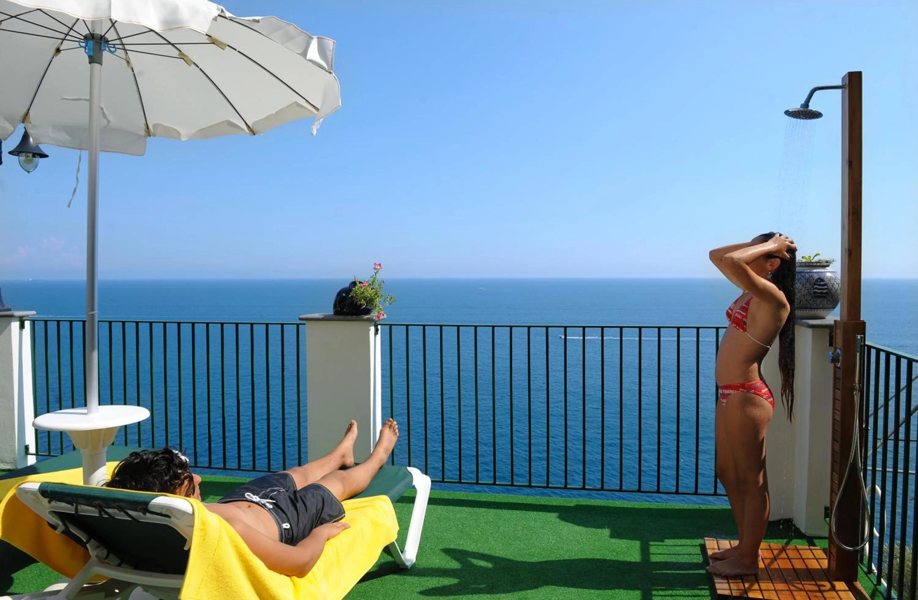 People in Hotel Villa Maria Pia