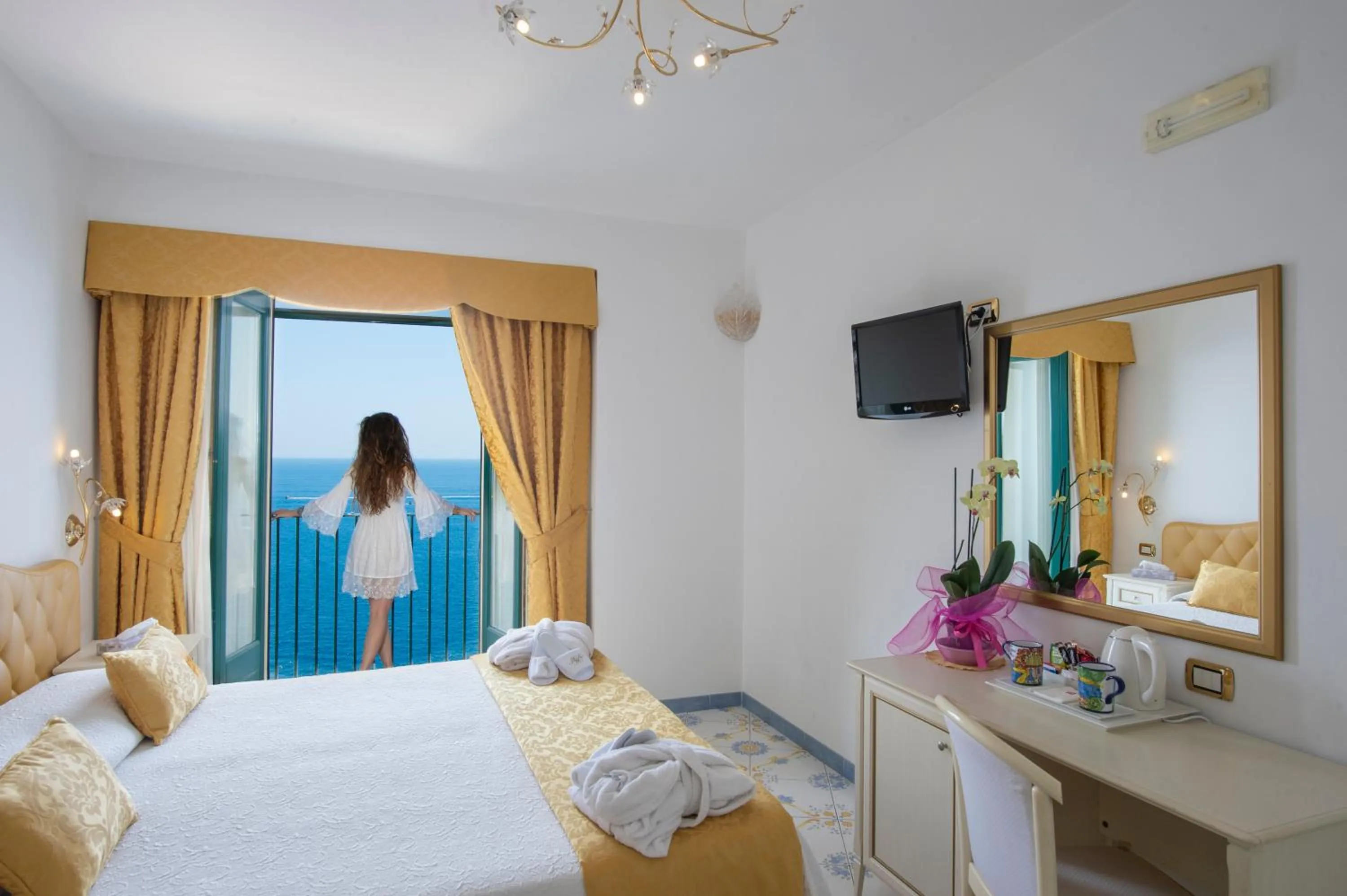 Photo of the whole room, Bed in Hotel Villa Maria Pia