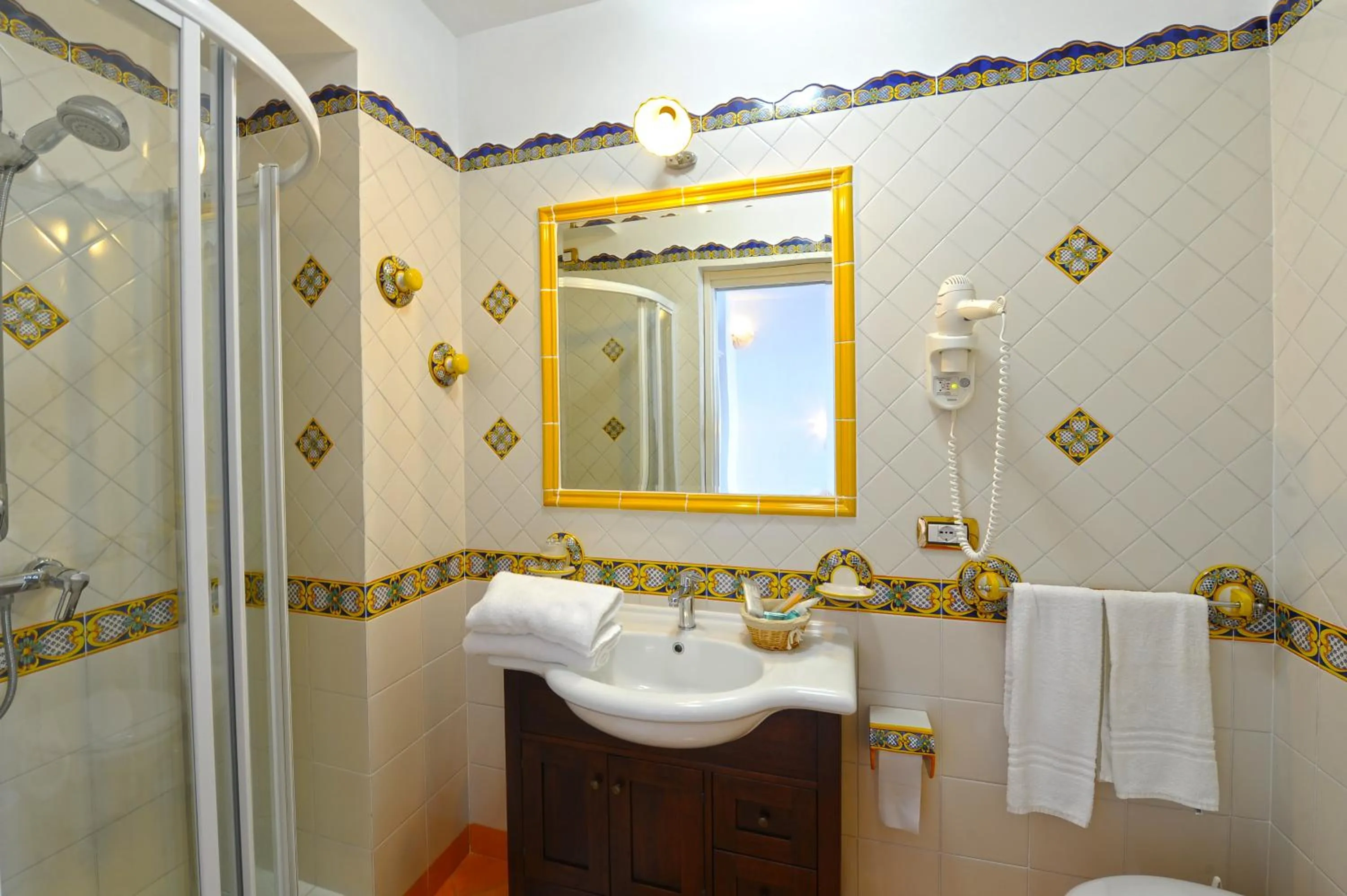 Bathroom in Hotel Villa Maria Pia