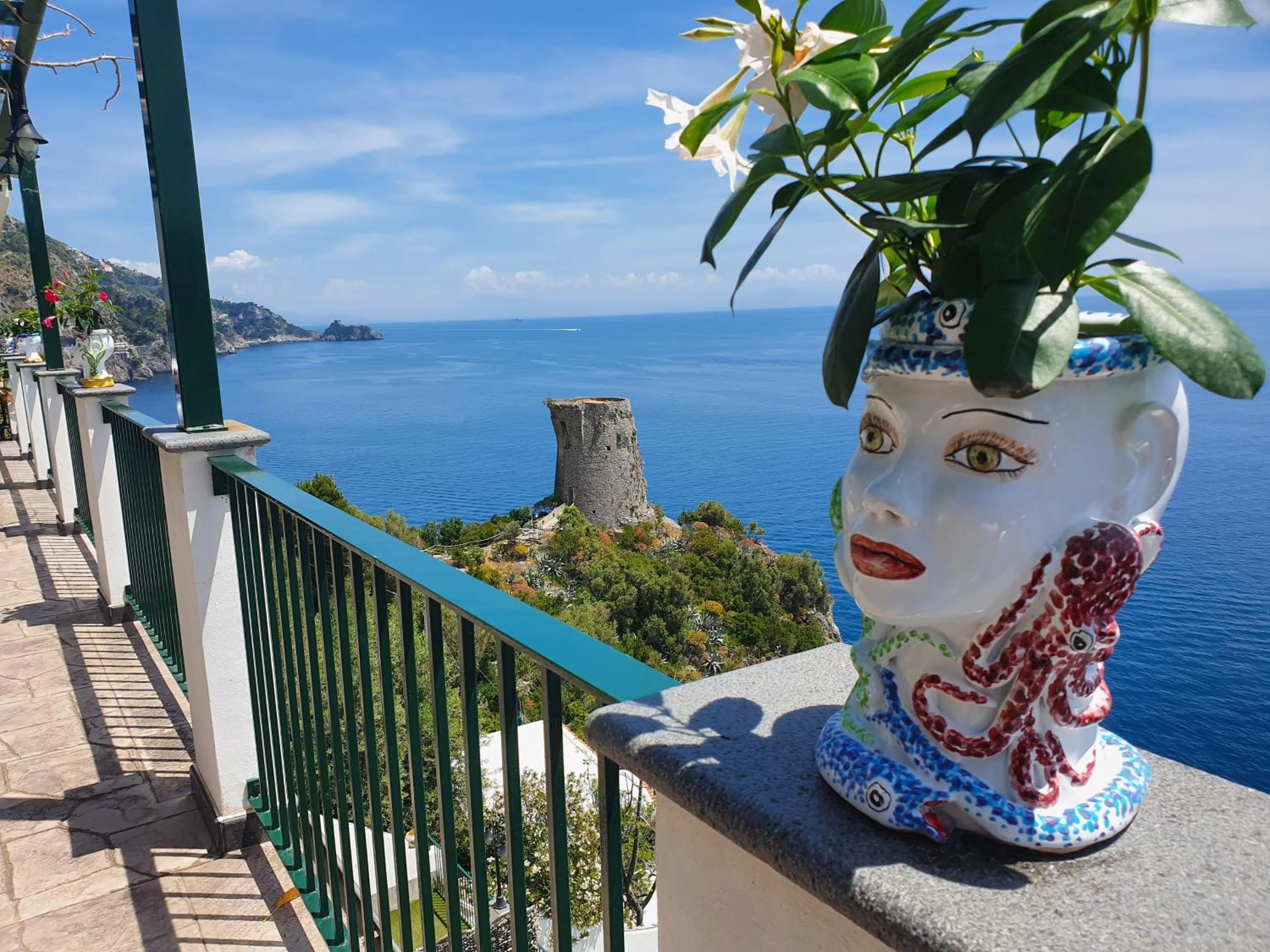 Sea view in Hotel Villa Maria Pia