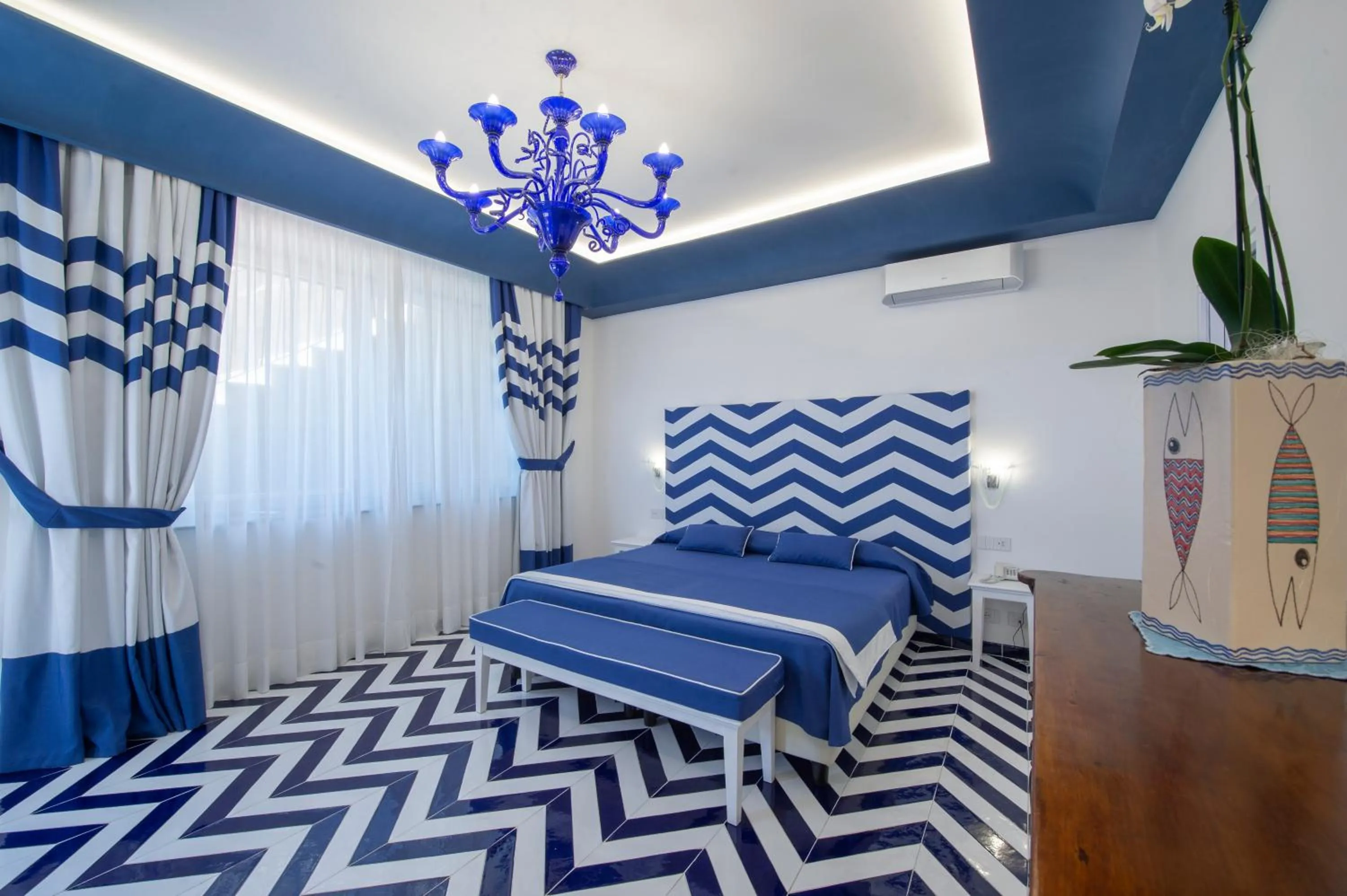 Bedroom, Bed in Hotel Villa Maria Pia