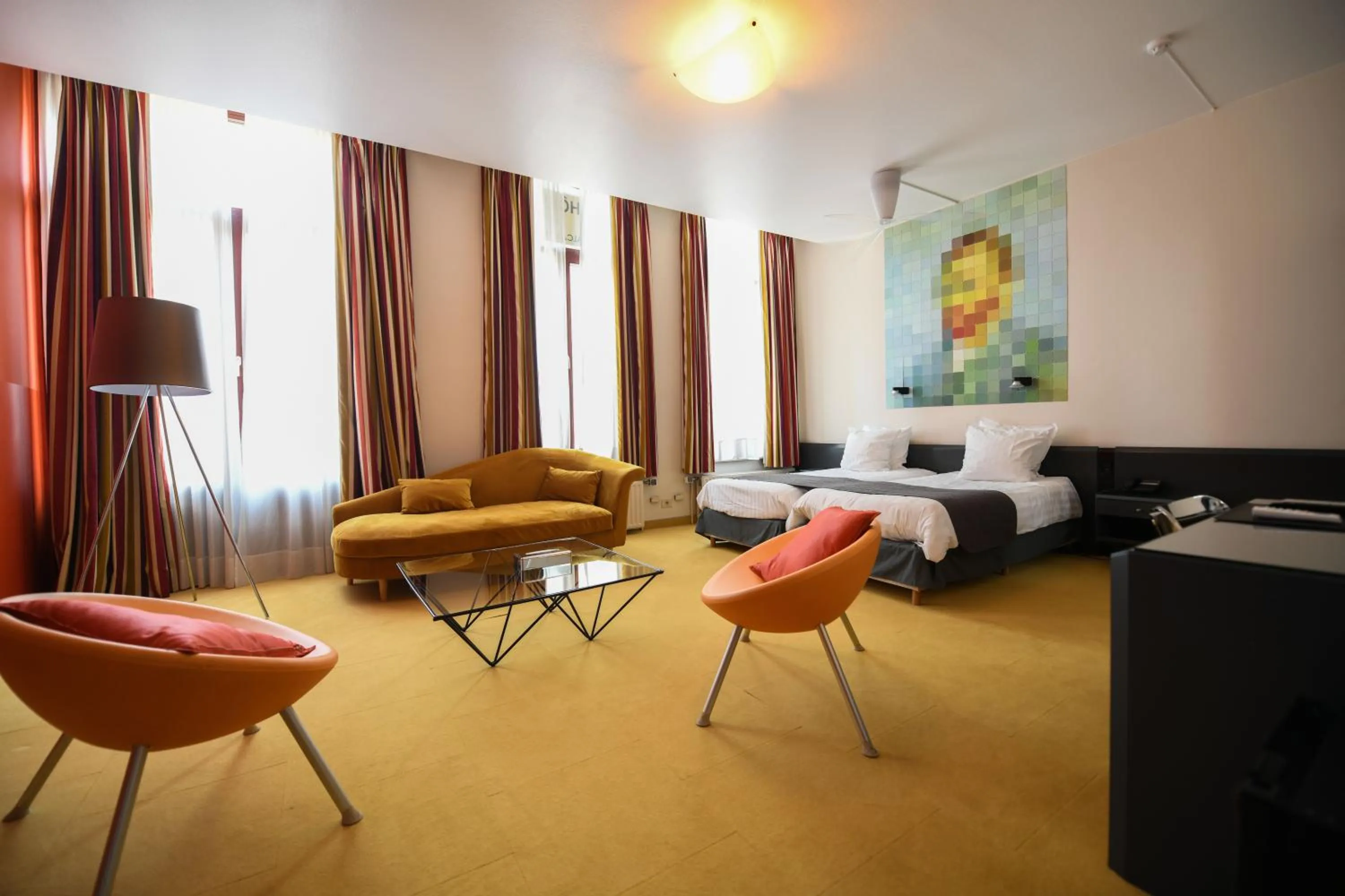 Bed in Hotel d'Alcantara