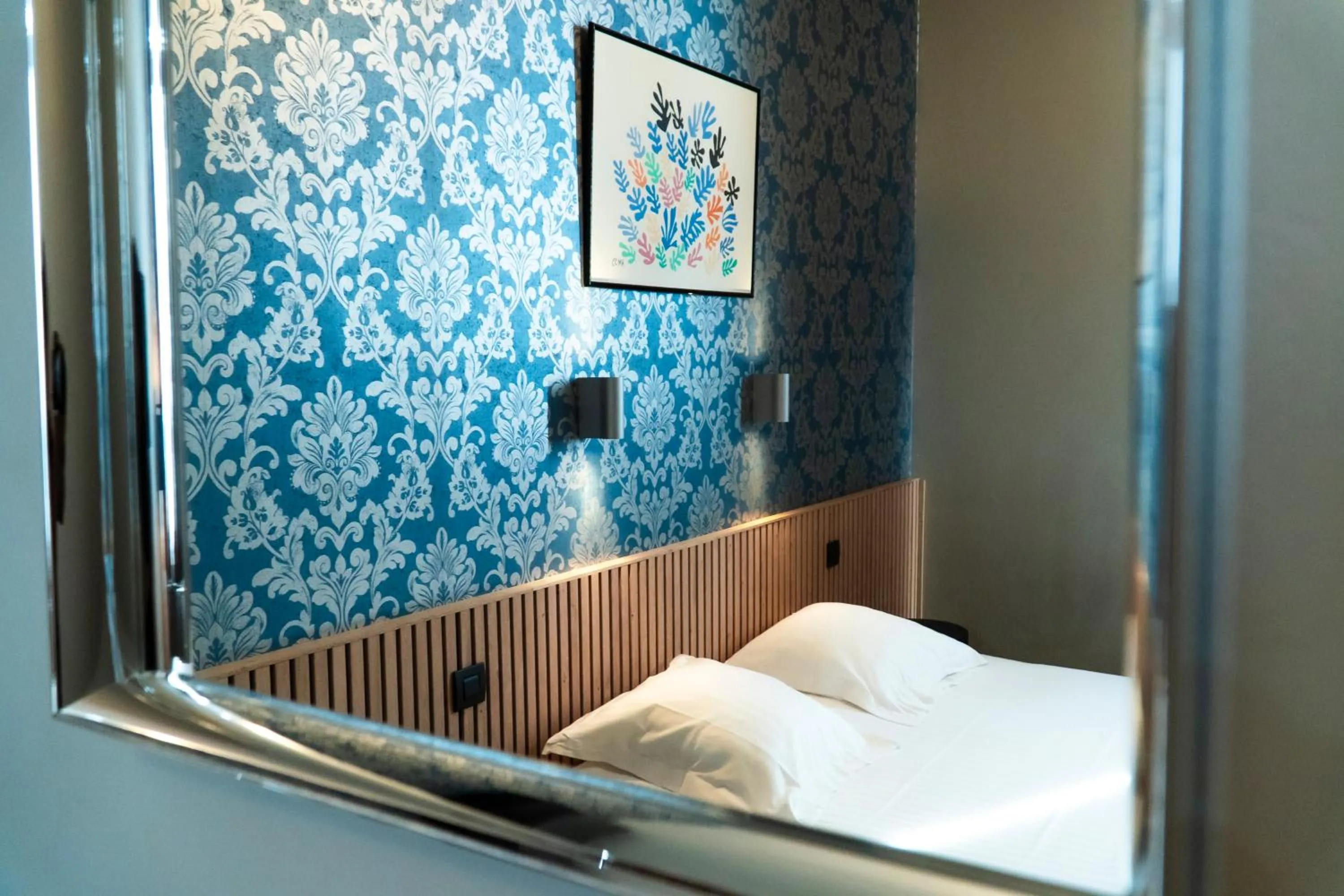 Bed in Hotel d'Alcantara