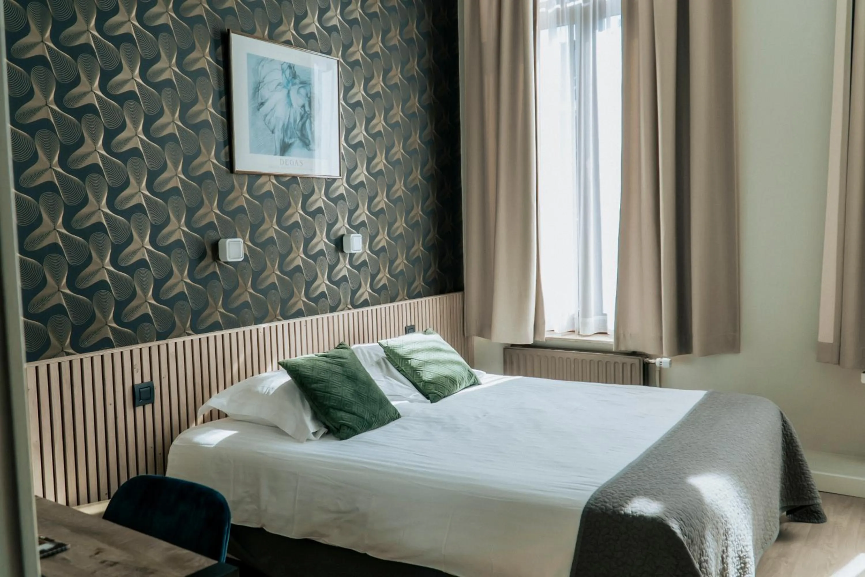 Bed in Hotel d'Alcantara