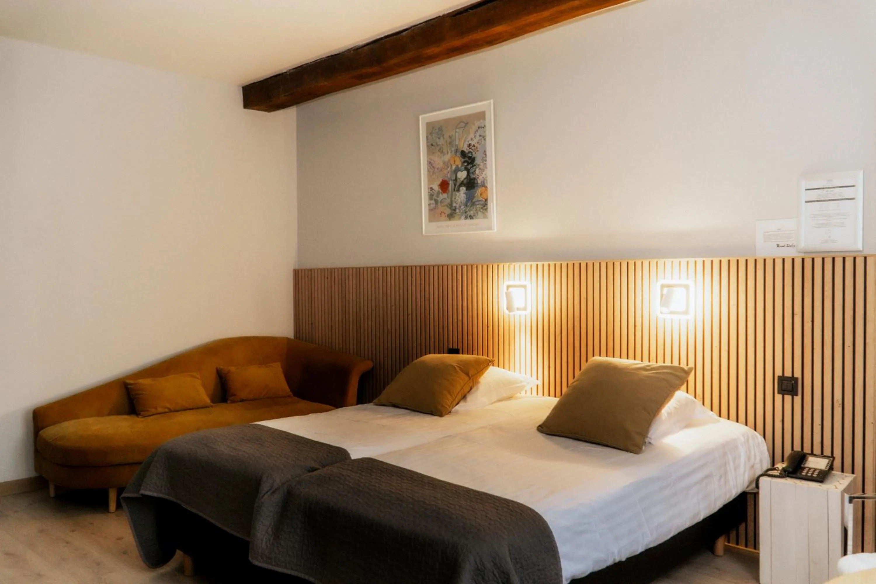 Bed in Hotel d'Alcantara