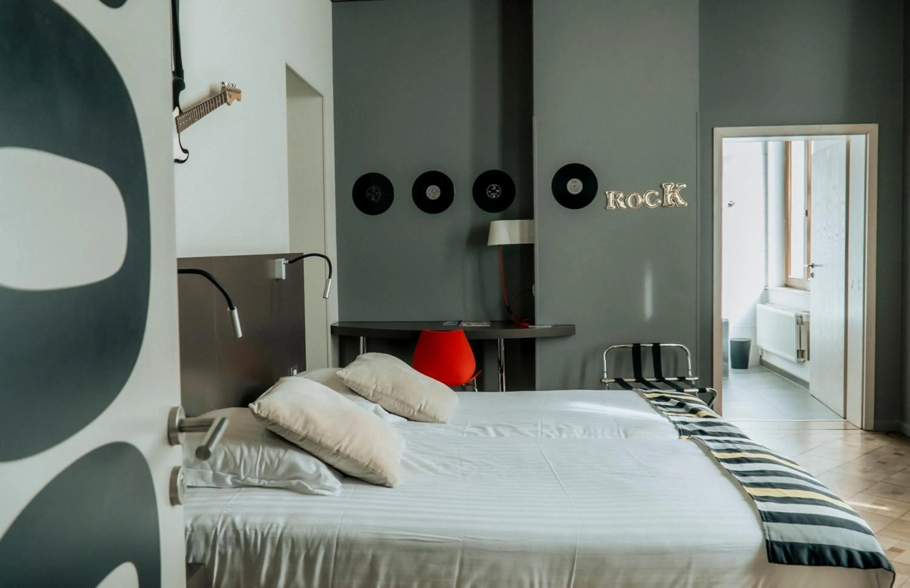 Bed in Hotel d'Alcantara