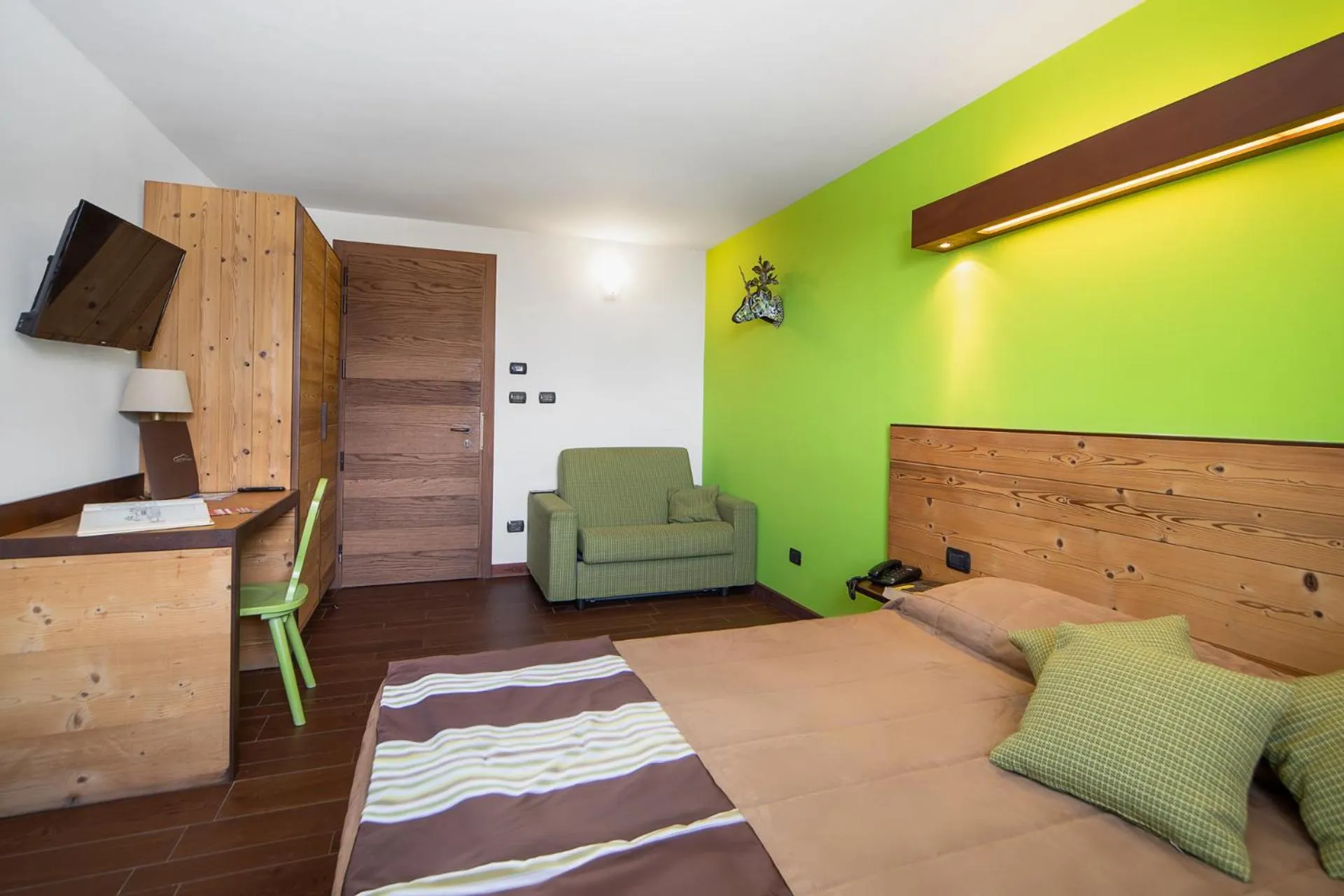 Bedroom, Bed in Hotel La Chance