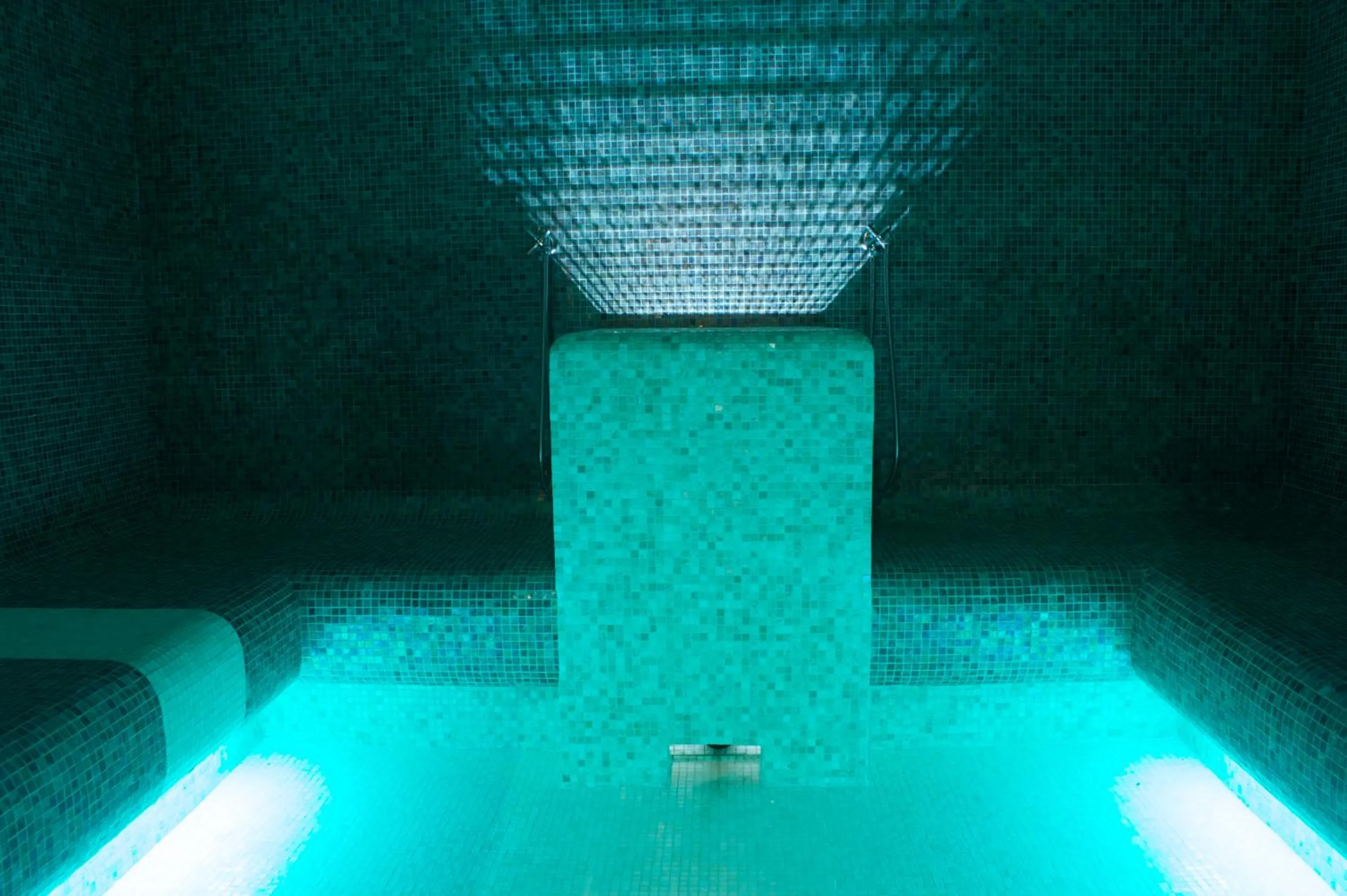 Steam room in Hotel La Chance