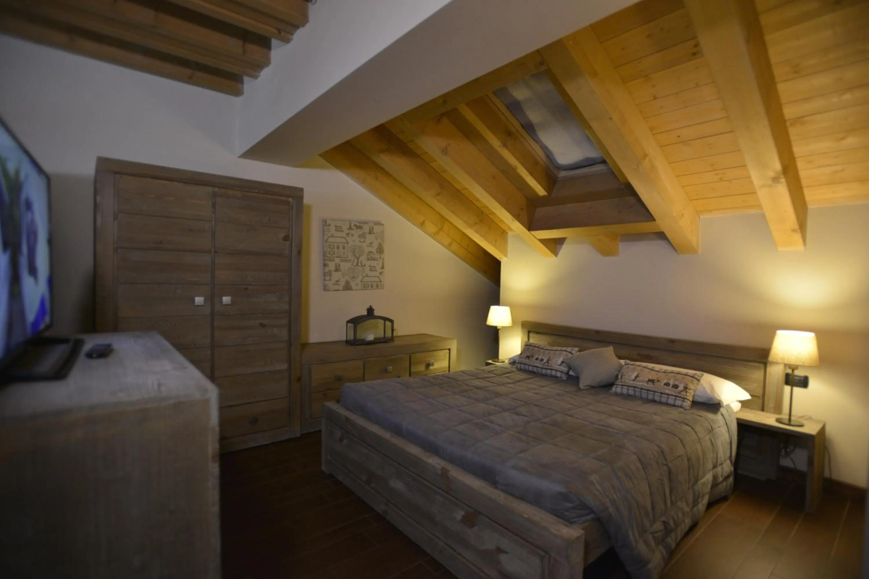 Bed in Hotel La Chance