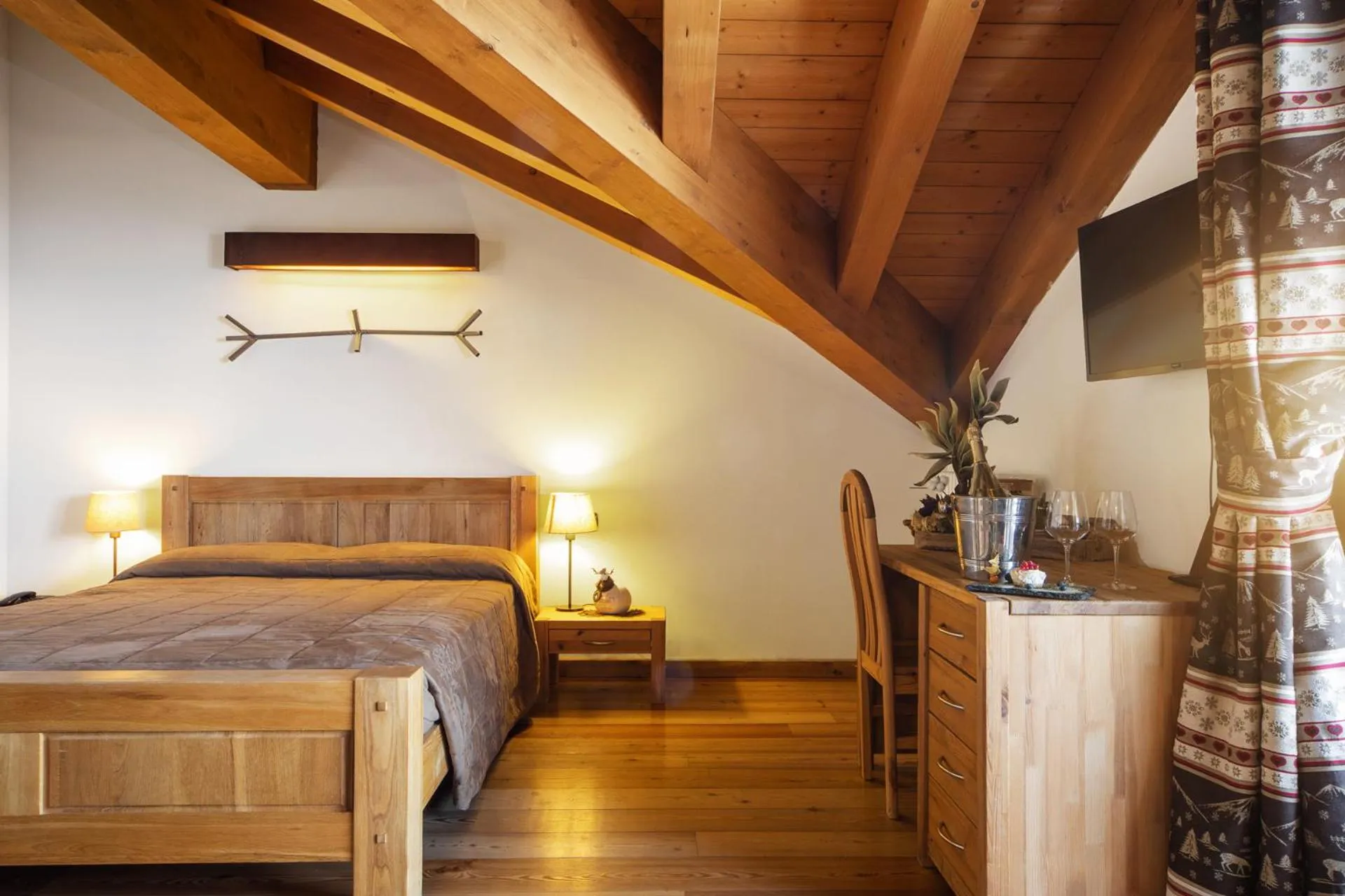 Bedroom, Bed in Hotel La Chance