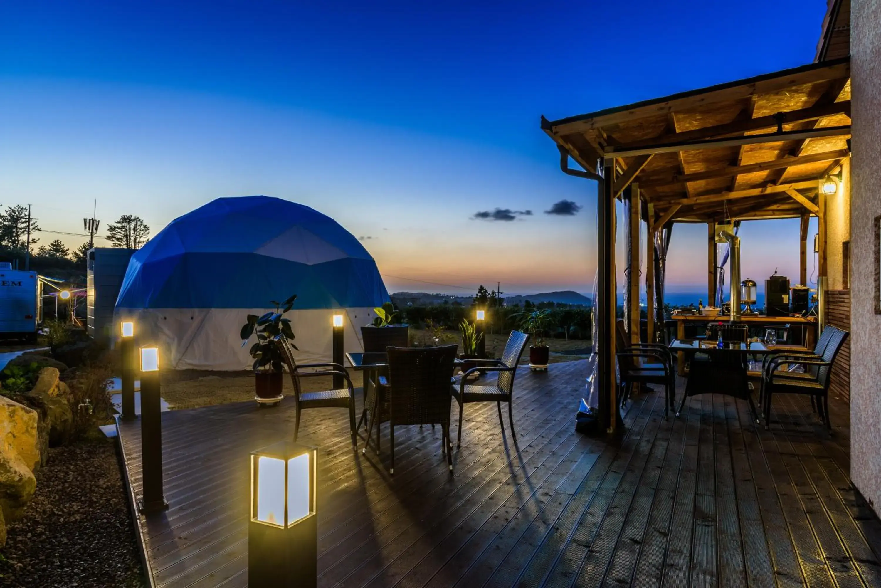 Lounge or bar in Jeju Starlight Glamping Lounge or bar in Jeju Starlight Glamping