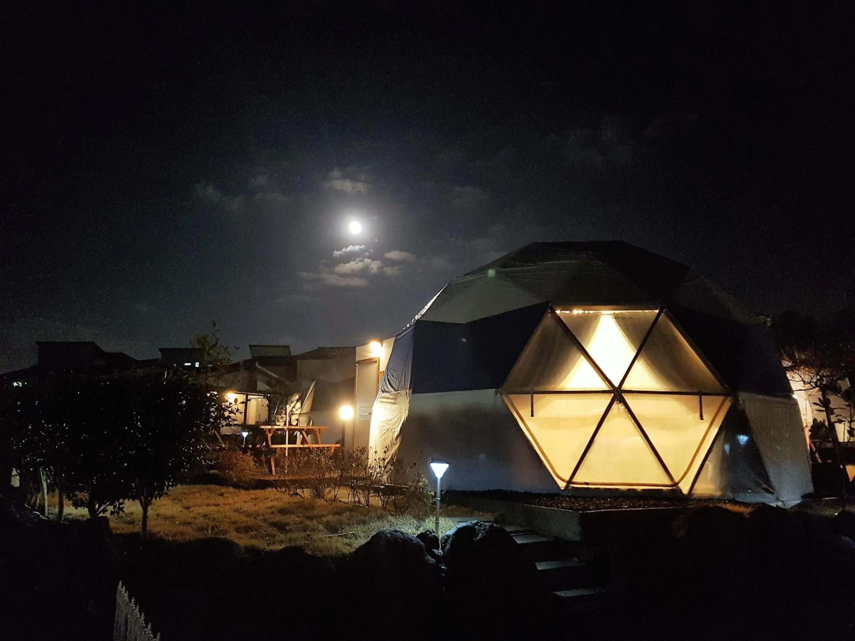 Property building in Jeju Starlight Glamping