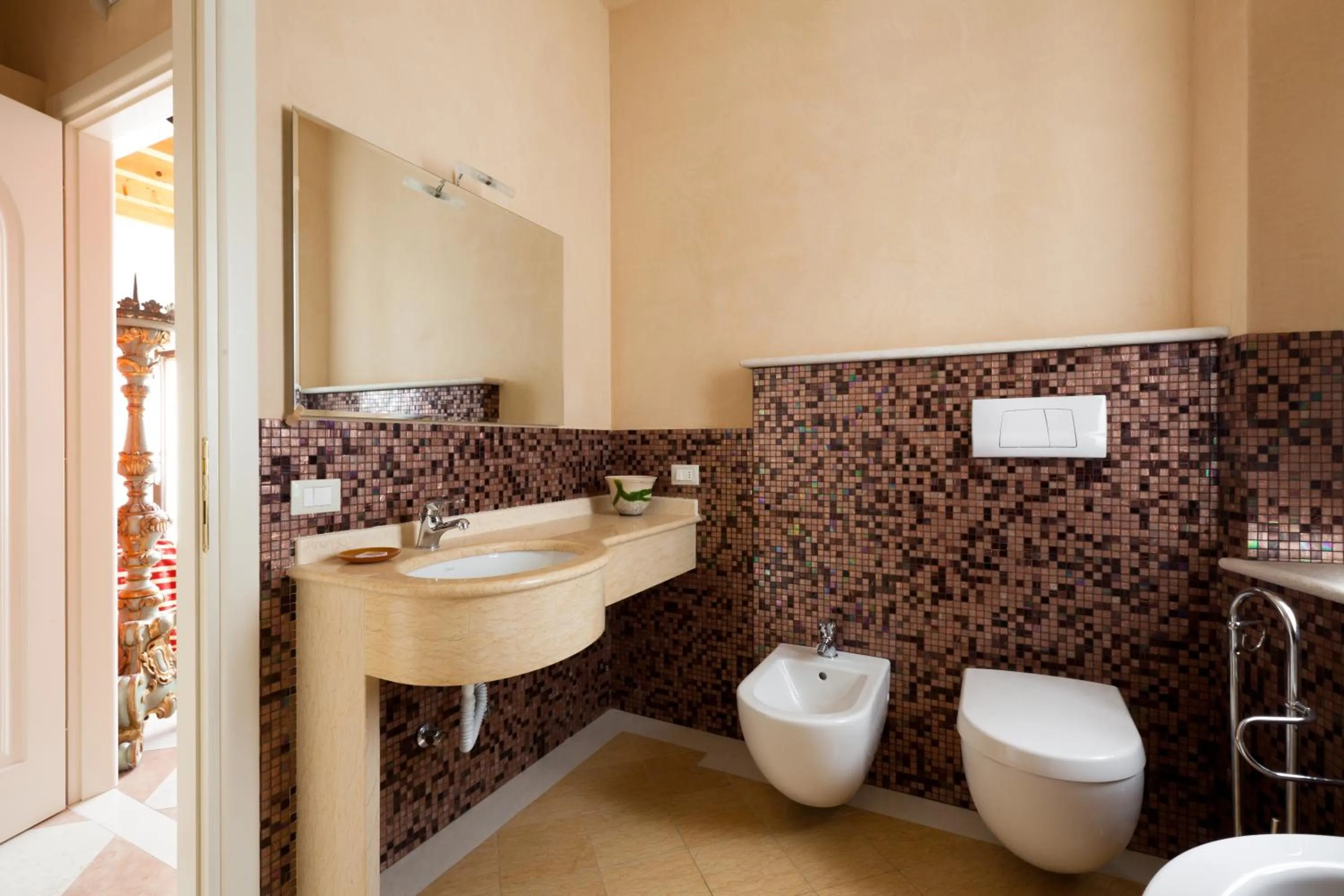 Bathroom in Barchi Resort - Apartments & Suites