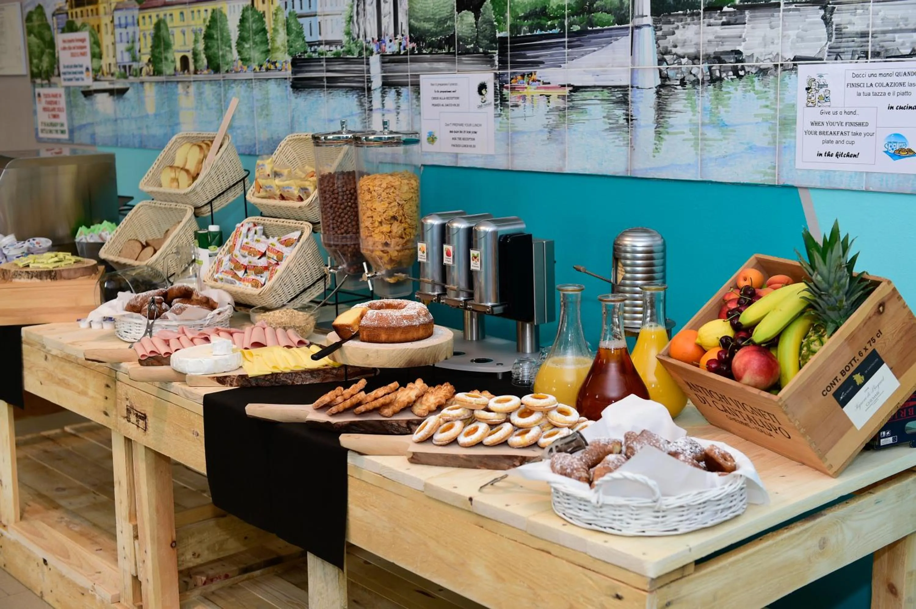 Breakfast in Ostello Verbania