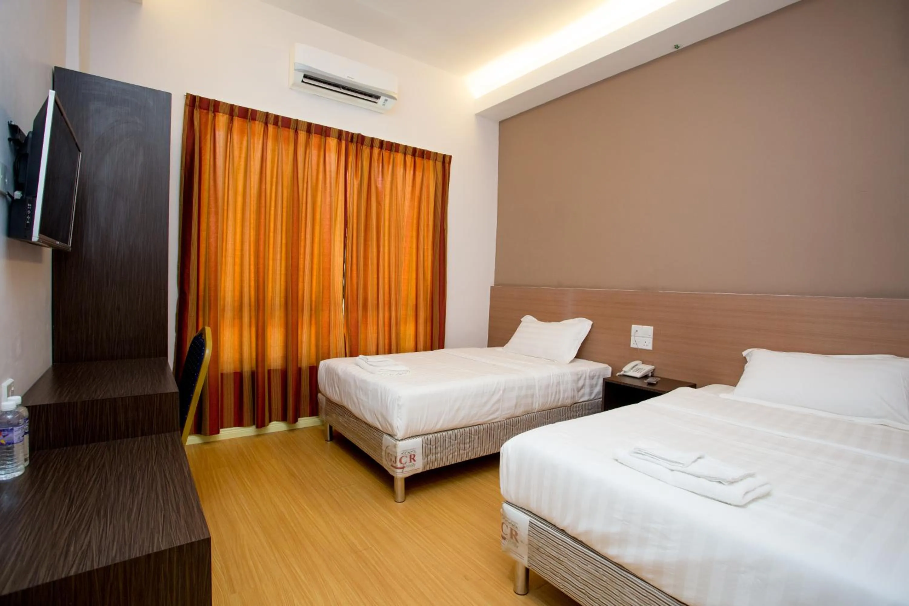 Bed in Labuan Fortune Hotel