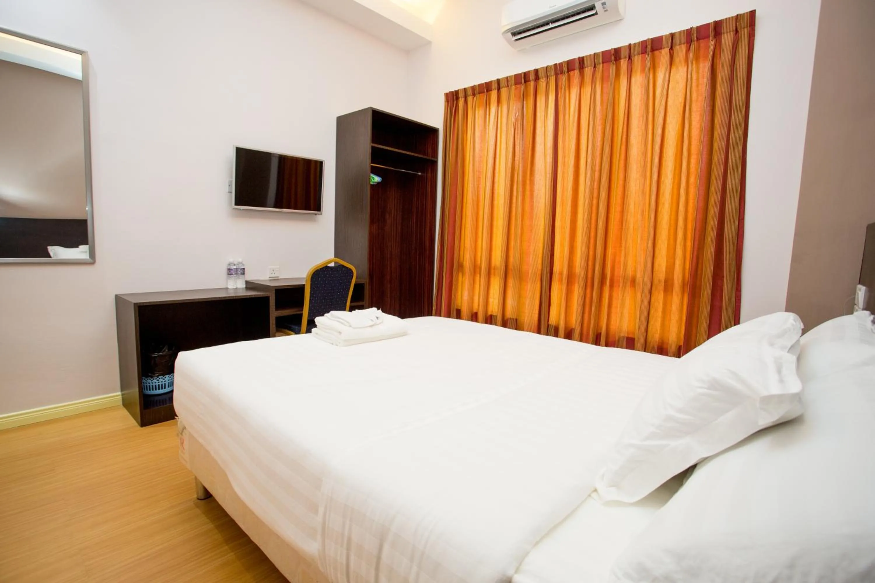 Bed in Labuan Fortune Hotel