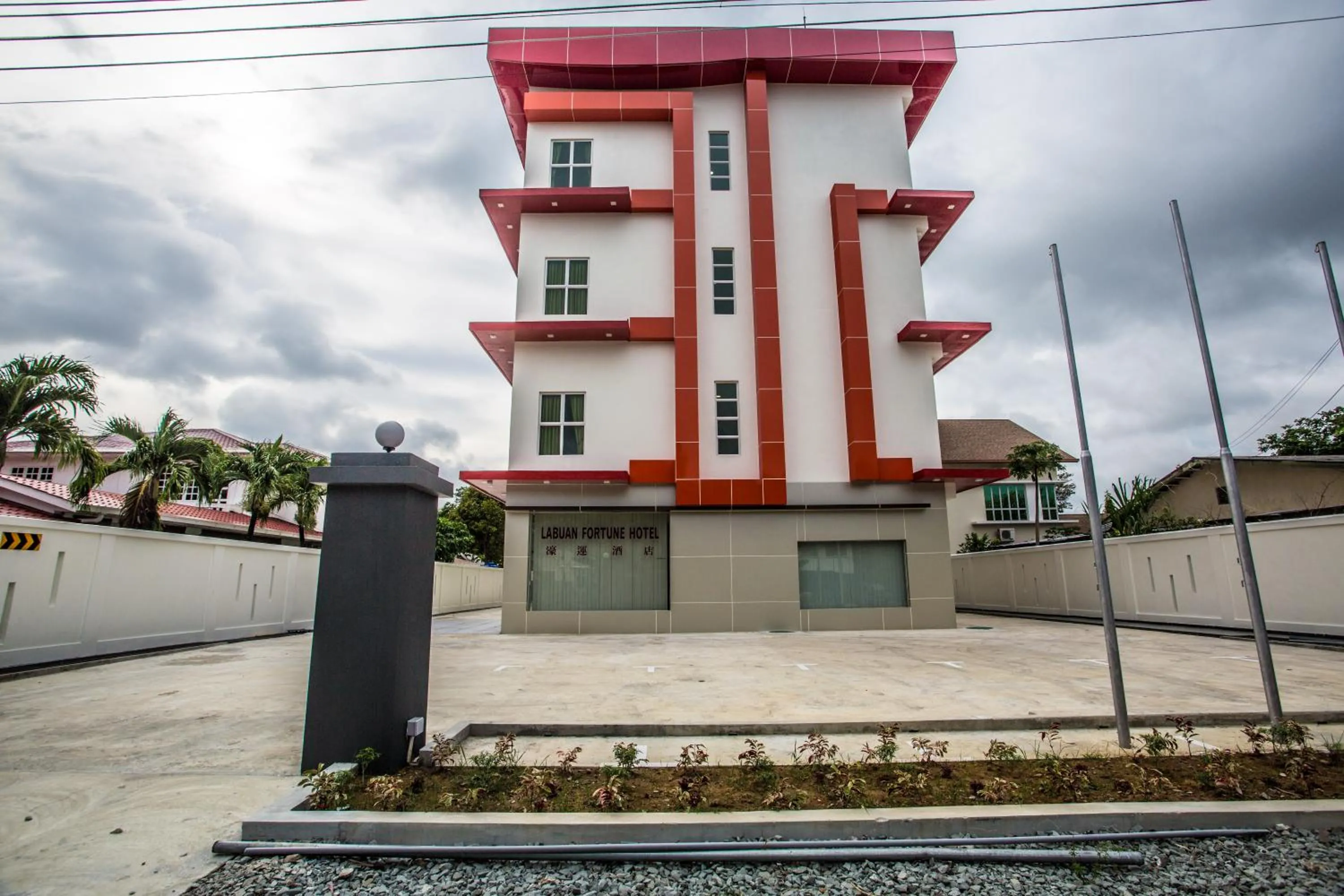 Property building in Labuan Fortune Hotel