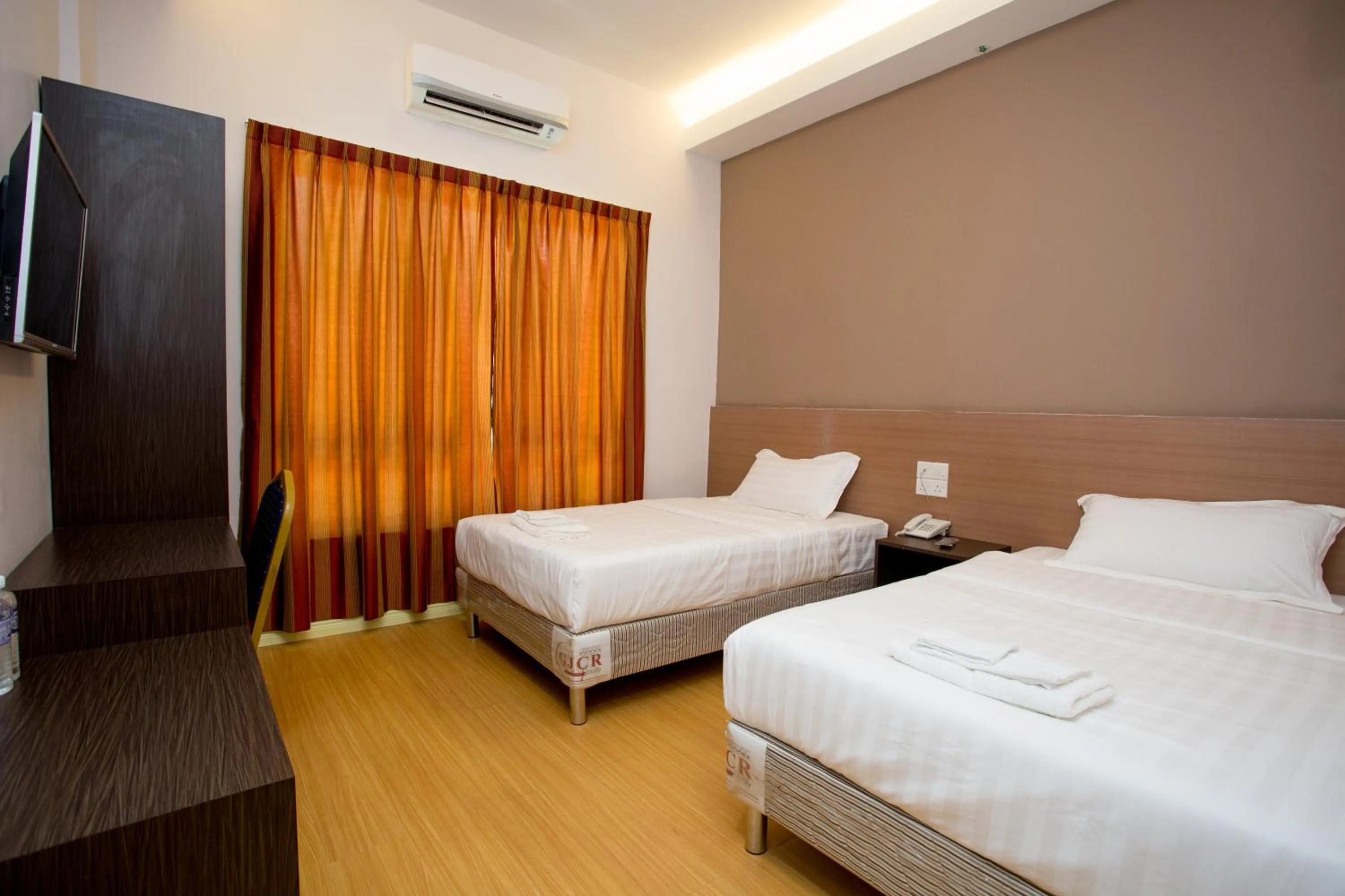 Bed in Labuan Fortune Hotel