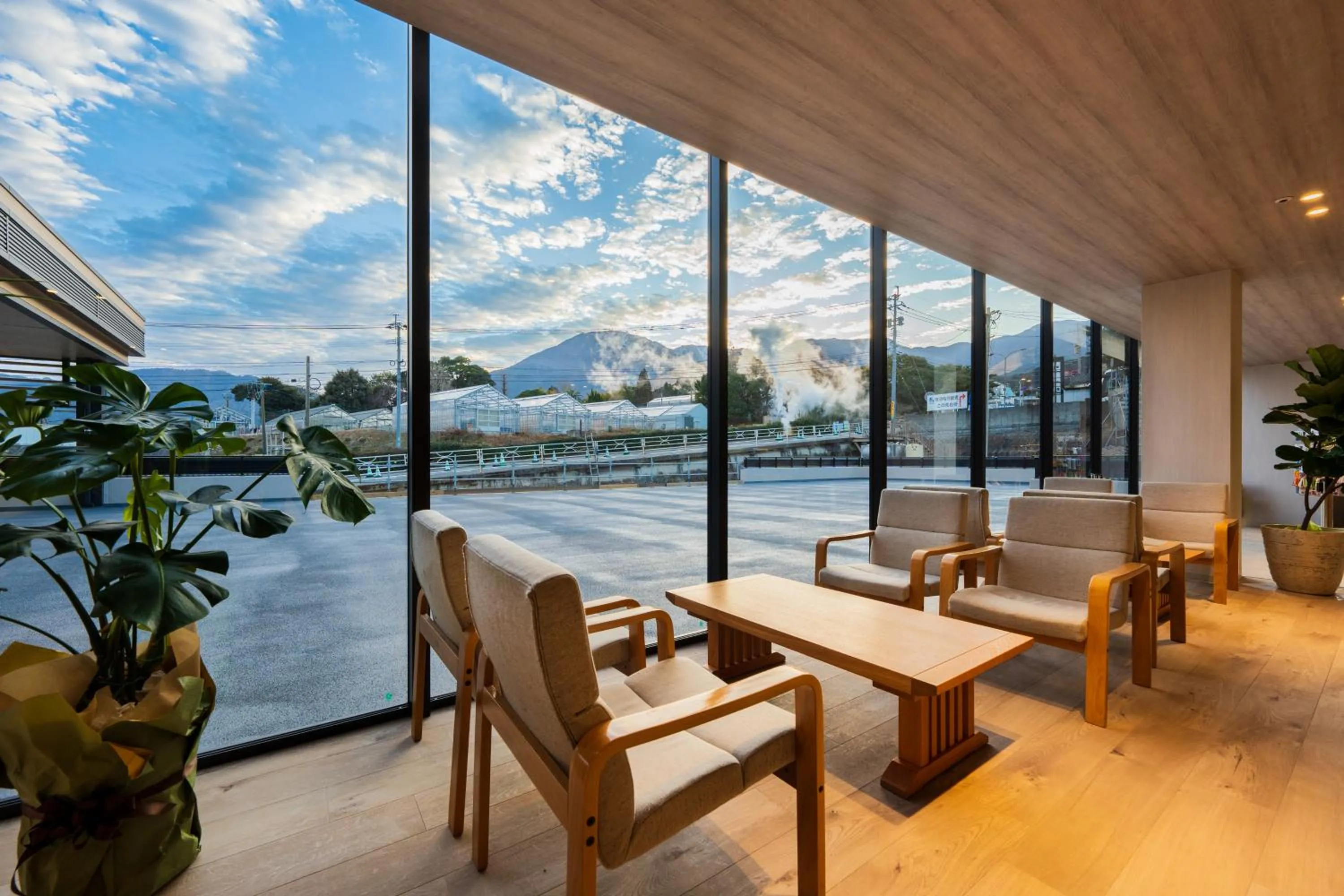 Lobby or reception in Beppu Kannawa Onsen Oniyama Hotel