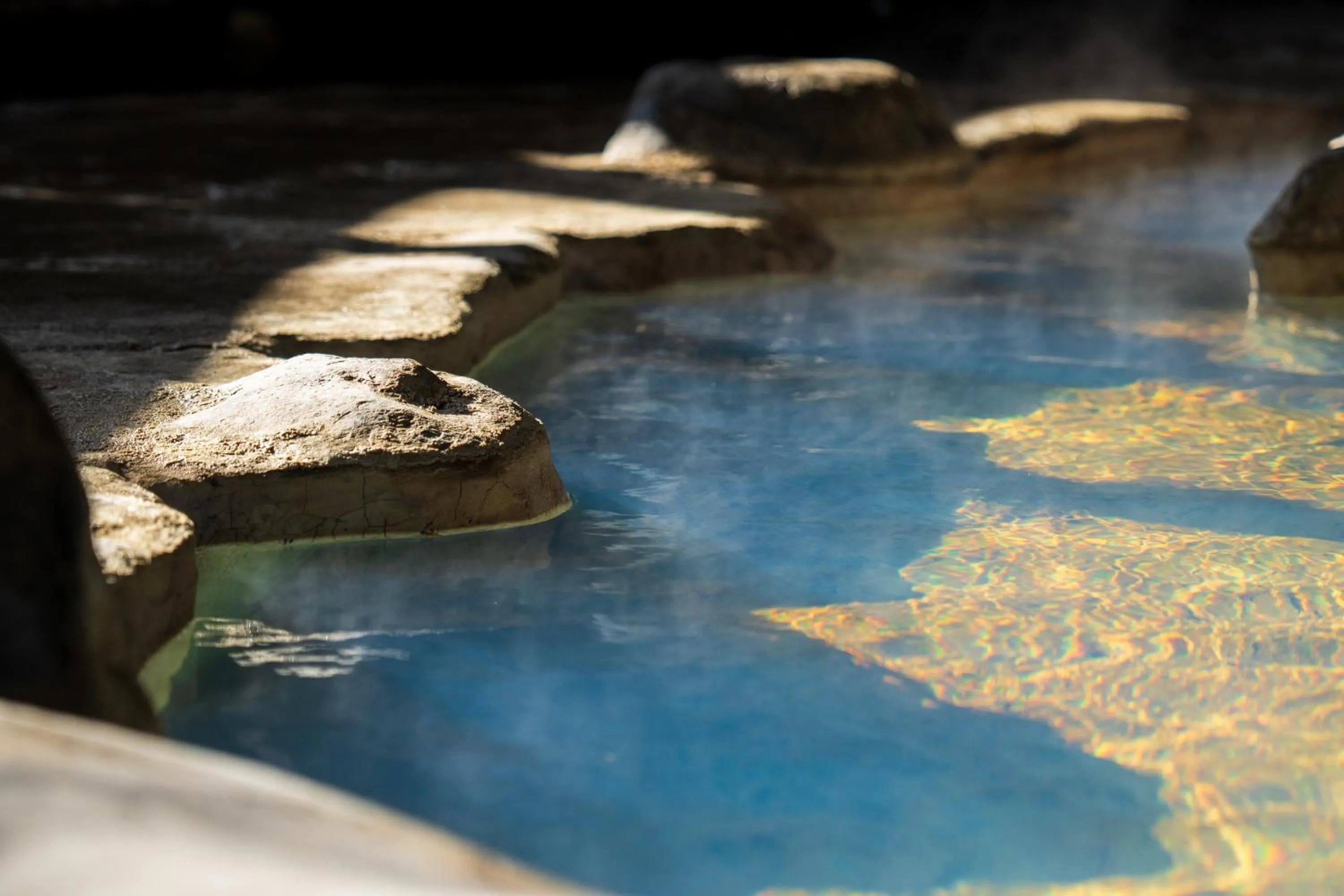 Hot Spring Bath in Beppu Kannawa Onsen Oniyama Hotel