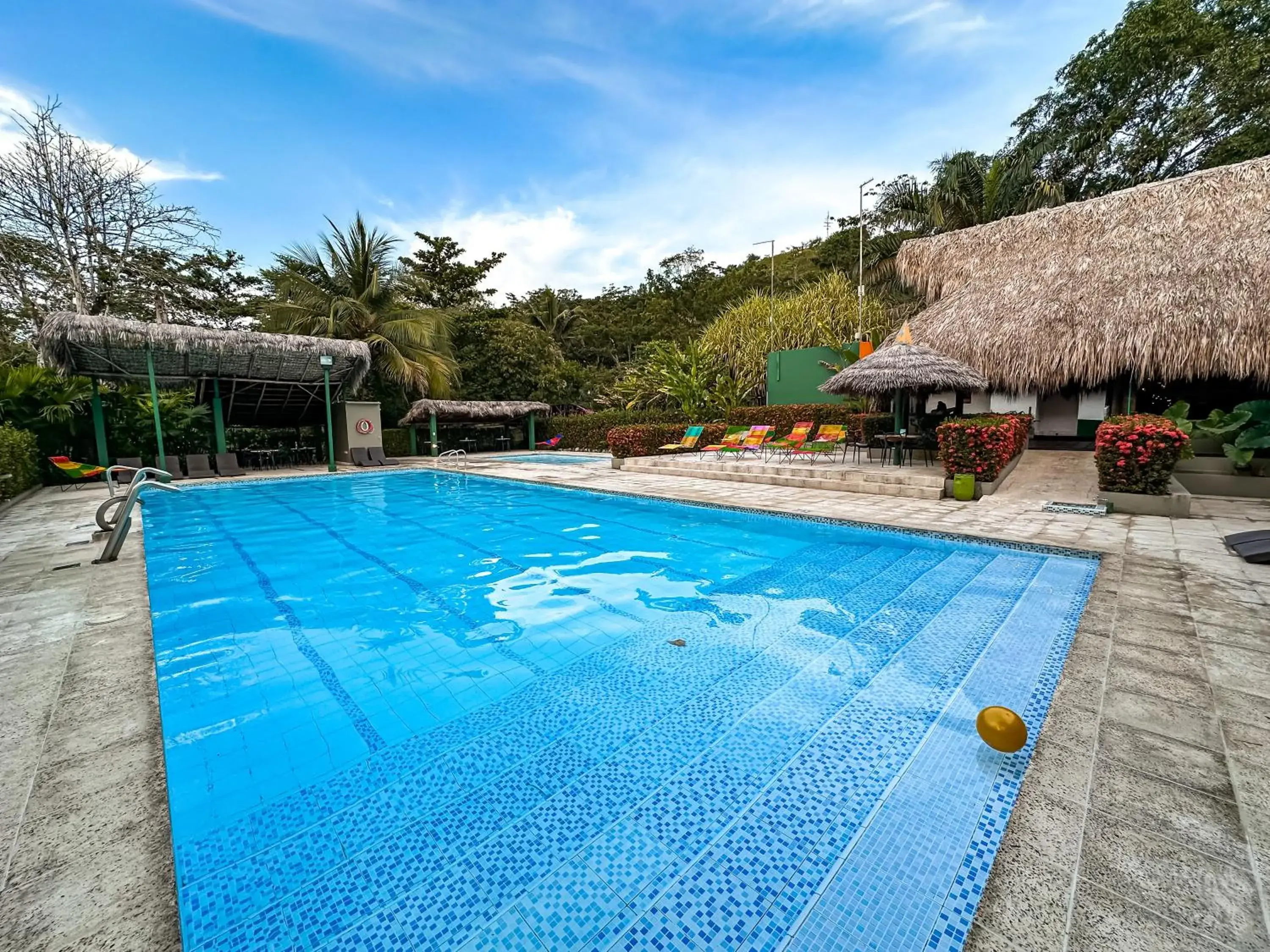 Swimming pool in Los Colores Ecoparque Swimming pool in Los Colores Ecoparque