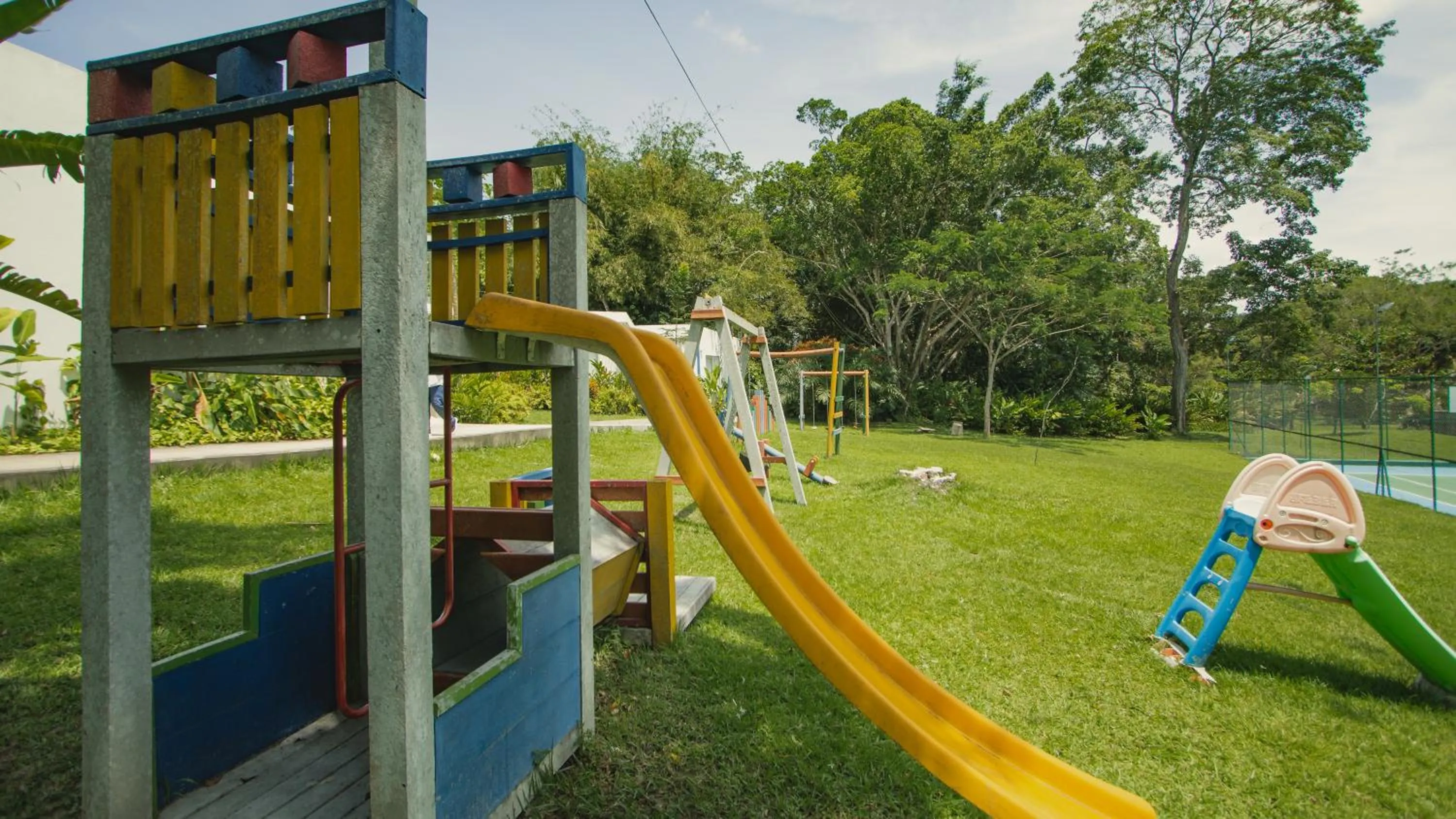 Children play ground in Los Colores Ecoparque