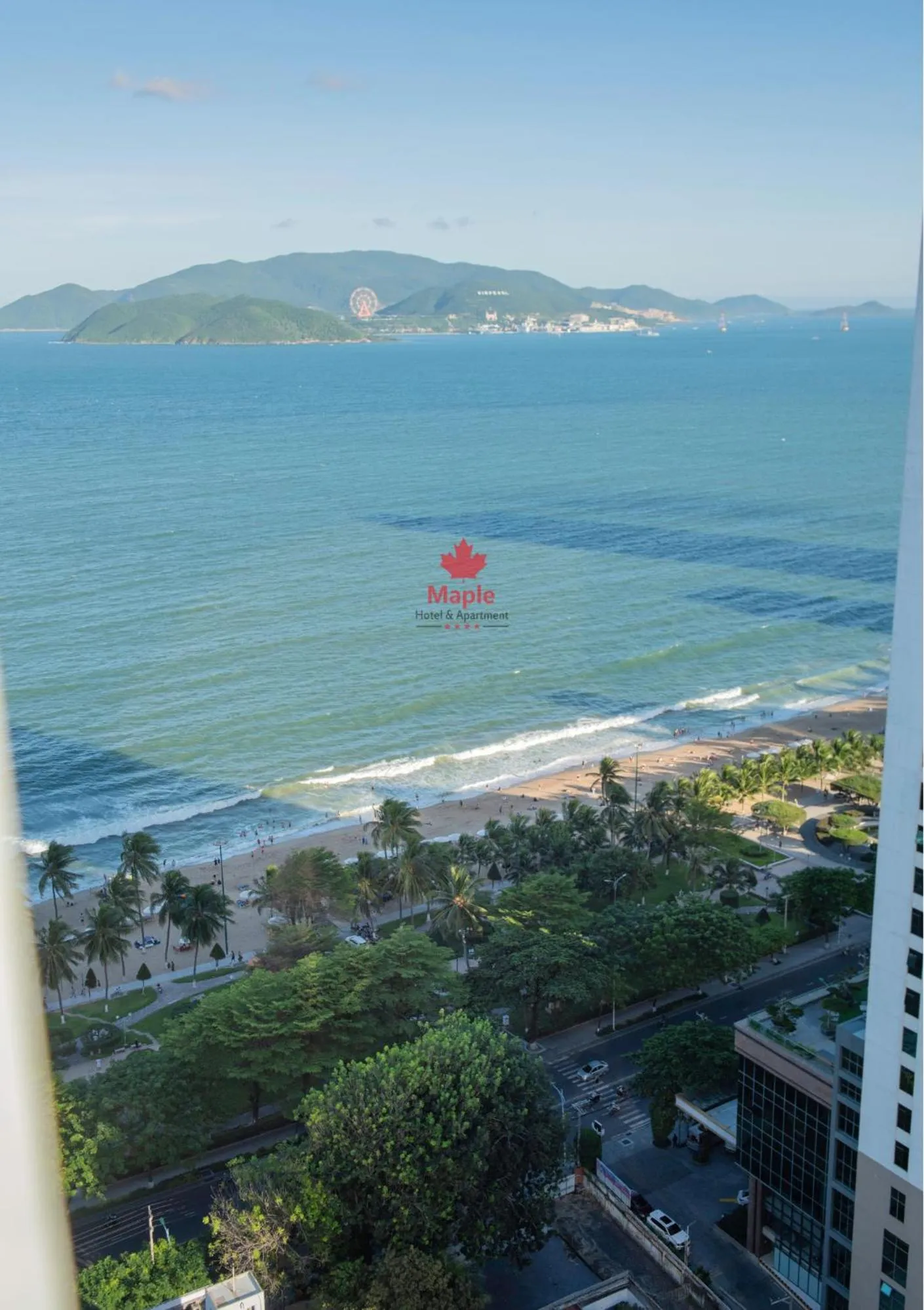 Sea view in Maple Hotel & Apartment