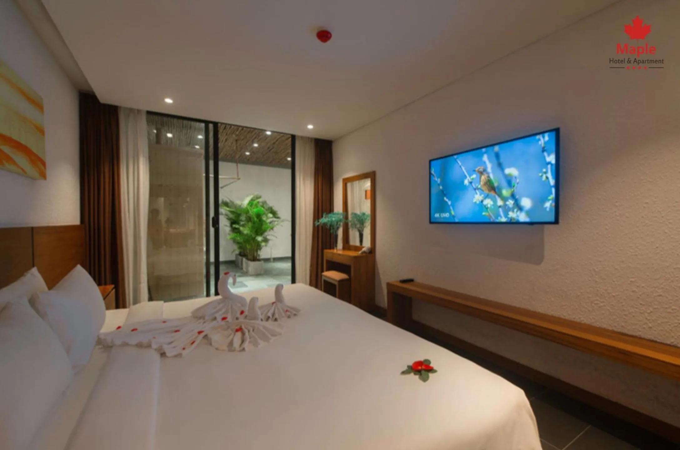 Bedroom, Bed in Maple Hotel & Apartment