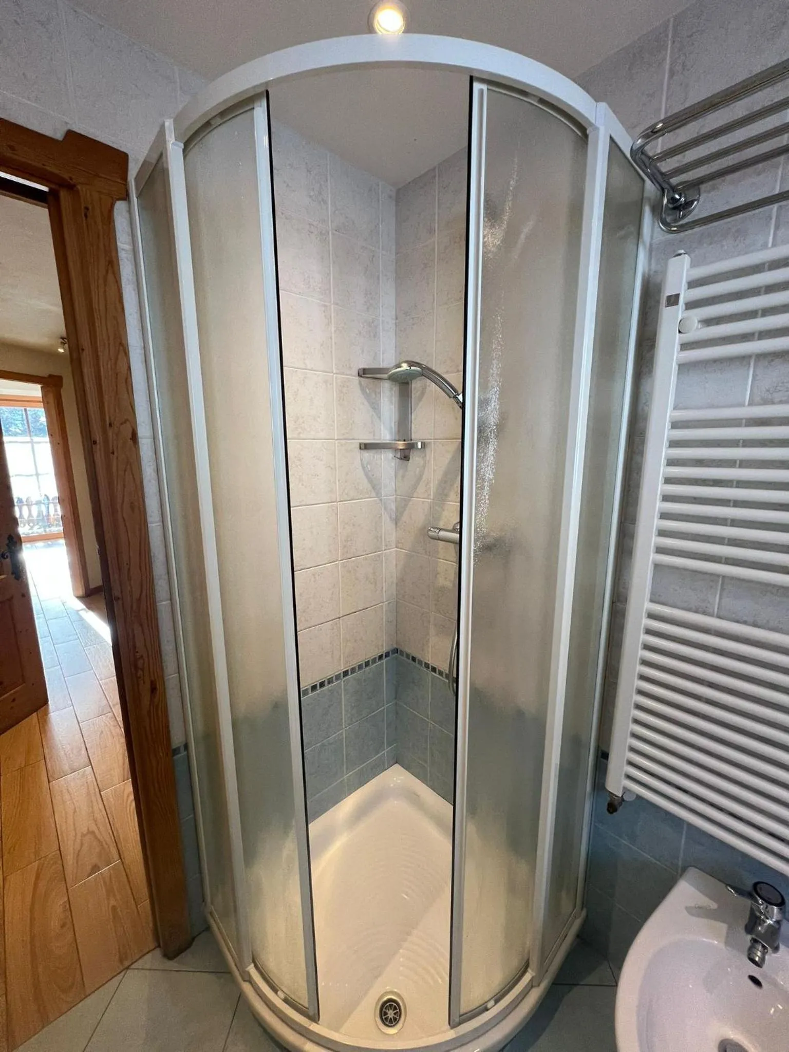 Shower in Chalet Del Sole per gruppi