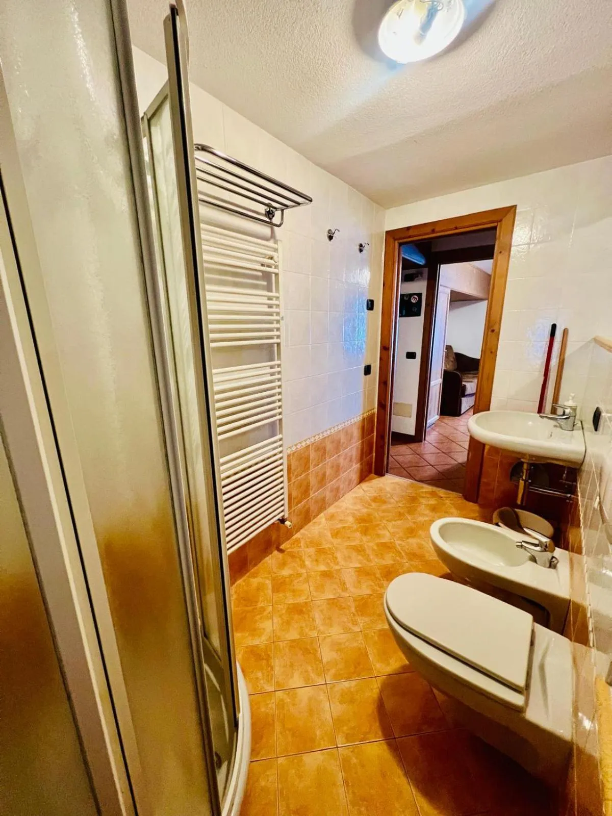 Shower in Chalet Del Sole per gruppi